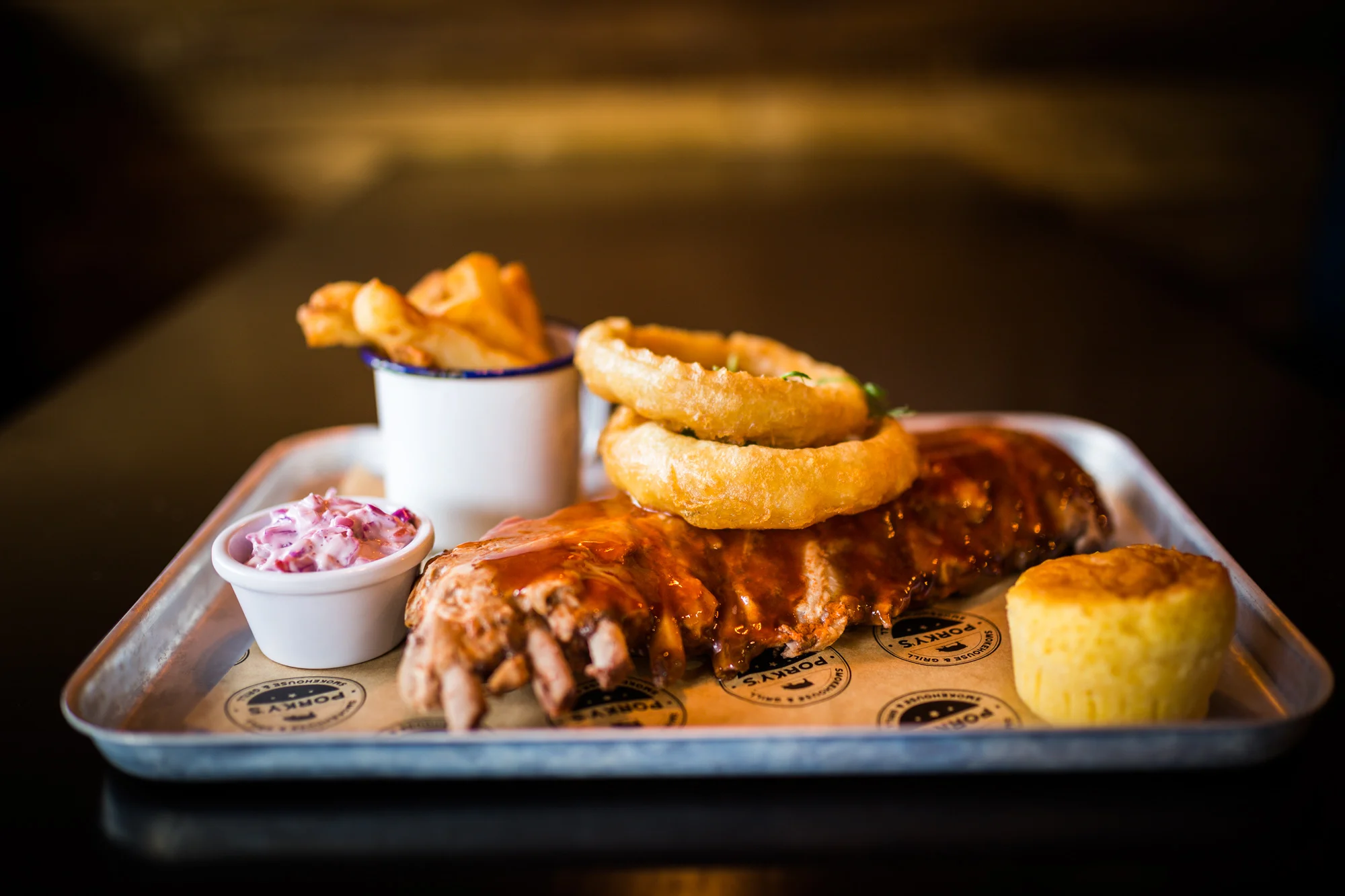 Porky's Smokehouse Bangor Food Photography — Andrew McKenna Wedding