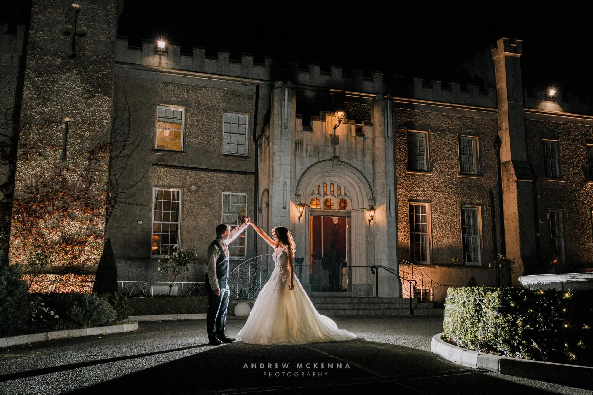 Bellingham Castle wedding photography Andrew McKenna Wedding pho