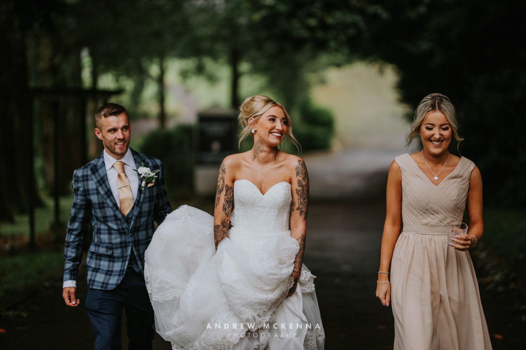 Tamyka & Wayne Wedding photography Millbrook Lodge Ballynahinch 