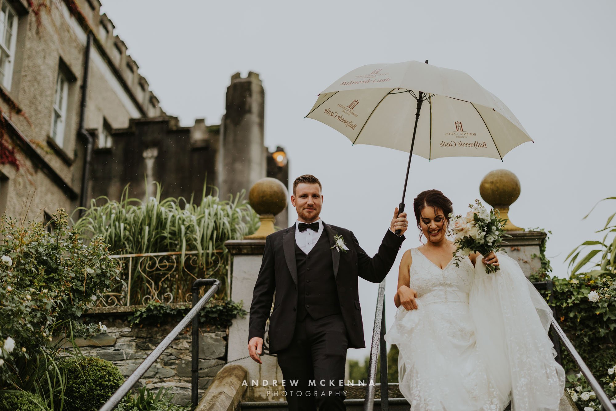 The wedding photography of Ellen &amp; Michael Bellingham Castle cou
