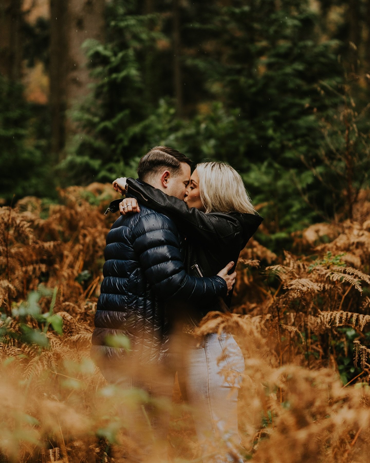 Klass shoot this morning  with Meg &amp; Ryan in the rain at Tollymore forest, we only had one opportunity to get this done before they head off to Oz to live &amp; not home until the wedding, so we just went for it &amp; it was awesome. I know this 
