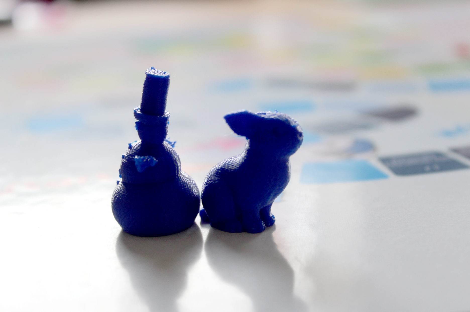 3D-printed pawns