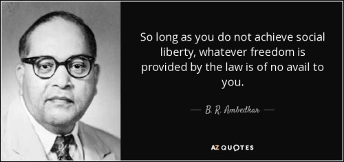 image source ; link to Wikipedia article on Bhimrao Ramji Ambedkar , who campaigned against social discrimination against Untouchables in India
