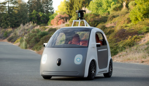 Google’s autonomous car. Image source.
