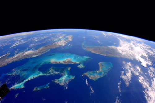 Florida, Cuba and the Bahamas from Space This is a beautiful picture from space, via the canadian-space-agency . It is the harbinger for my newest column–with the working title “Is the value-added tax really regressive?”–which should come out sometime this morning.
South #Florida, #Cuba, #Bahamas. From my view, the most beautiful and colorful waters and reefs in the world. April 27, 2015. Credit: NASA Astronaut Terry Virts’ Twitter Account
