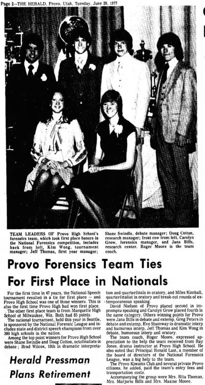 Newpapers.com is a great resource for things like this.