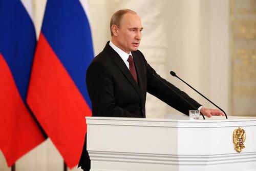 Image from the New York Daily News article “Vladimir Putin approves draft bill for annexation of Crimea as Russia, slams U.S. opposition .”