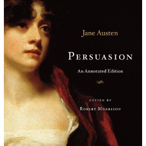 Jane Austen’s book Persuasion – unrelated to the post, but a good book