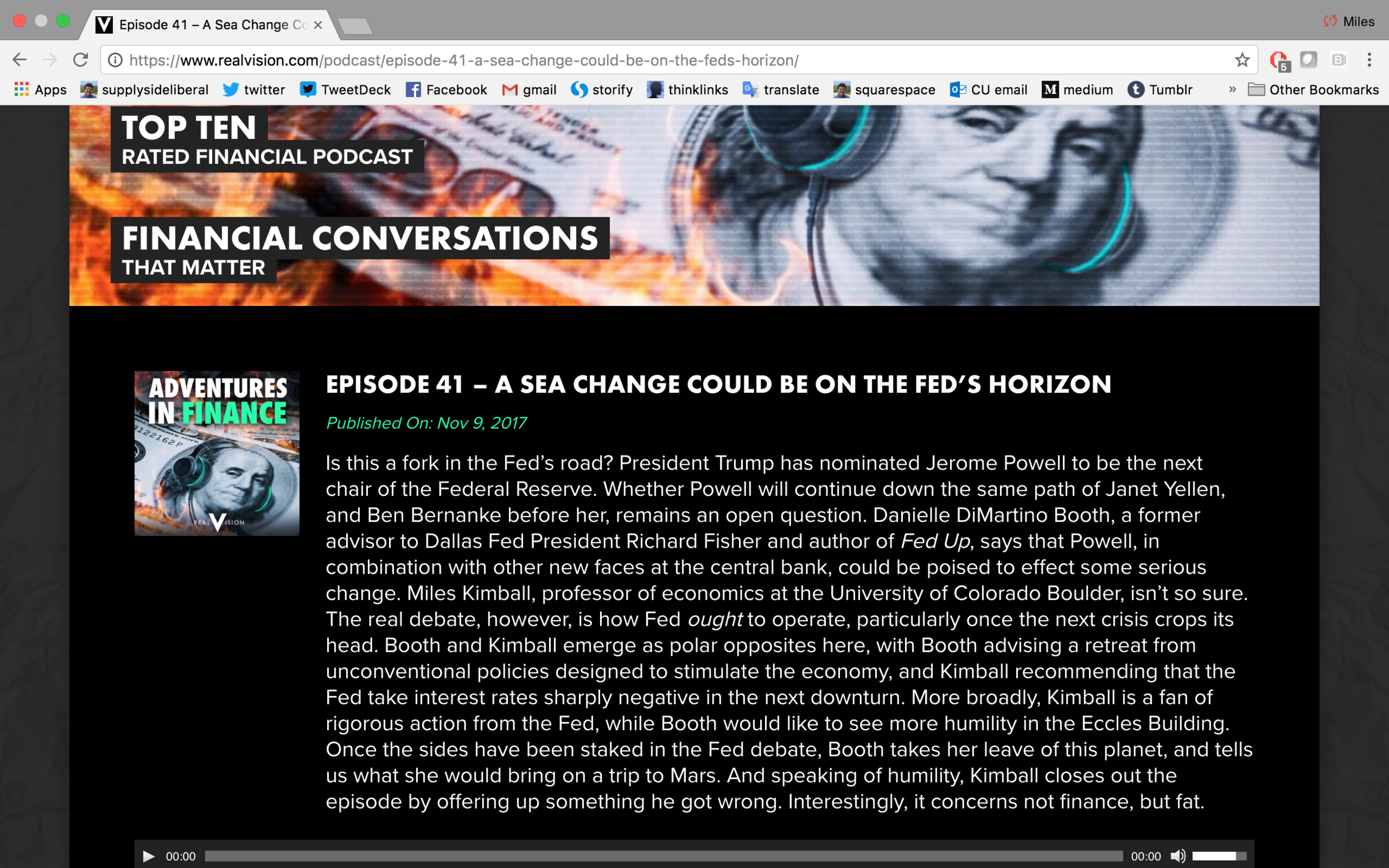 Link to the podcast shown above