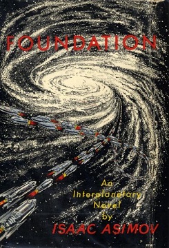 Link to the Wikipedia article for "Foundation series" by Isaac Asimov