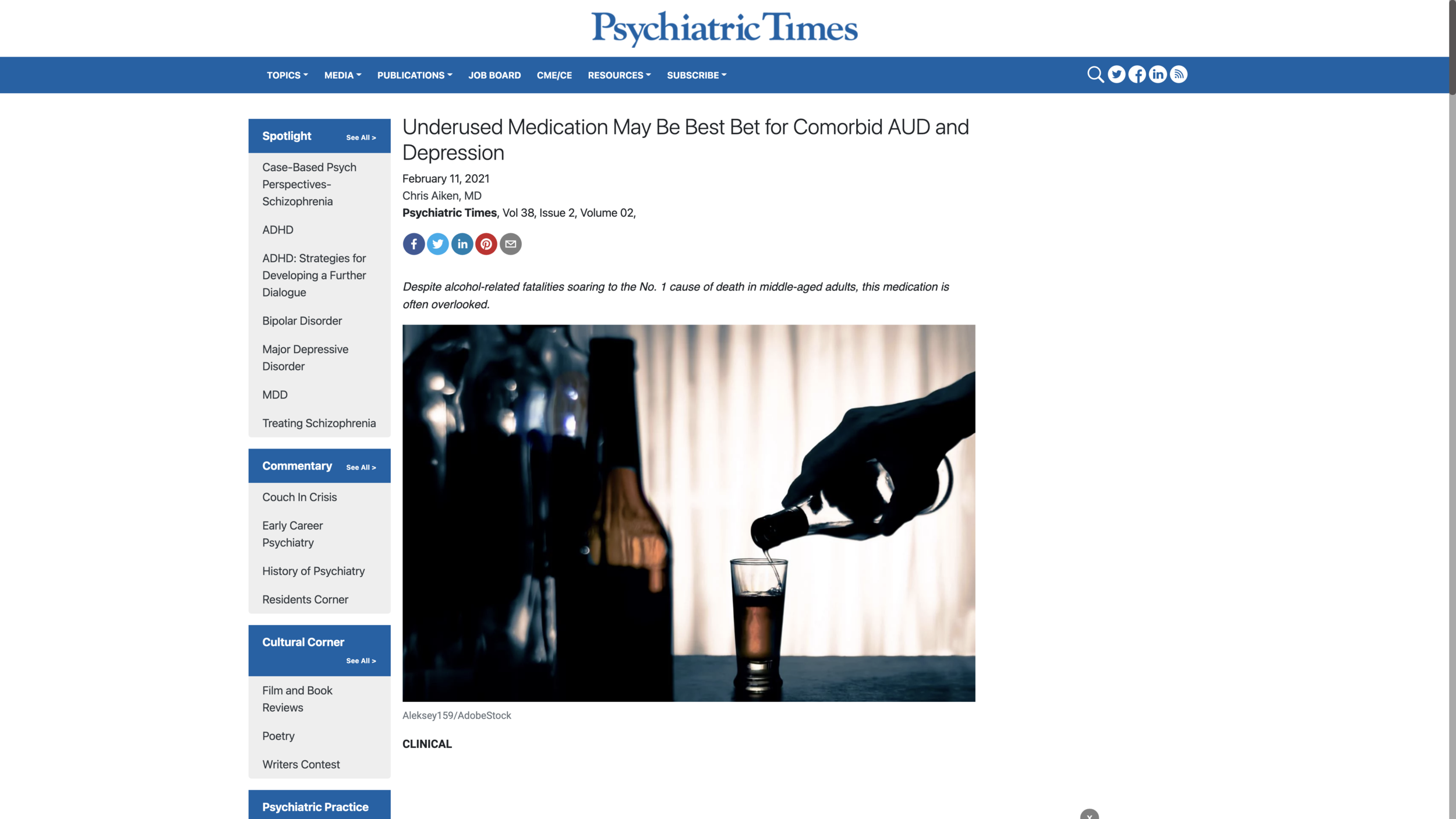 Link to the full text of the article shown above     Link to the Wikipedia article “Disulfiram”