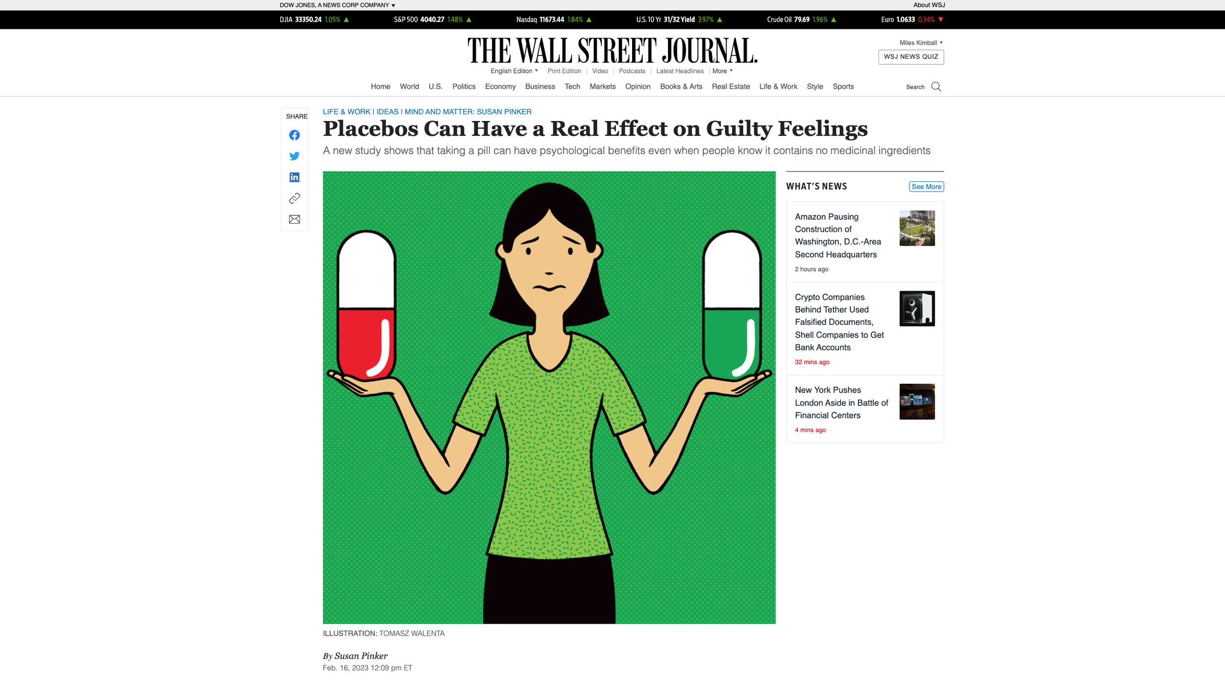 Placebos Can Work Even When People Know They Are Placebos — Confessions