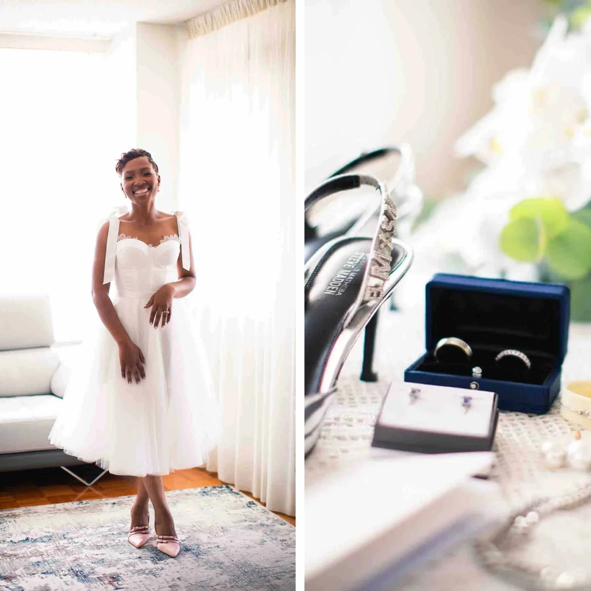 Bride getting ready wedding photos before the wedding at Hart House University of Toronto.