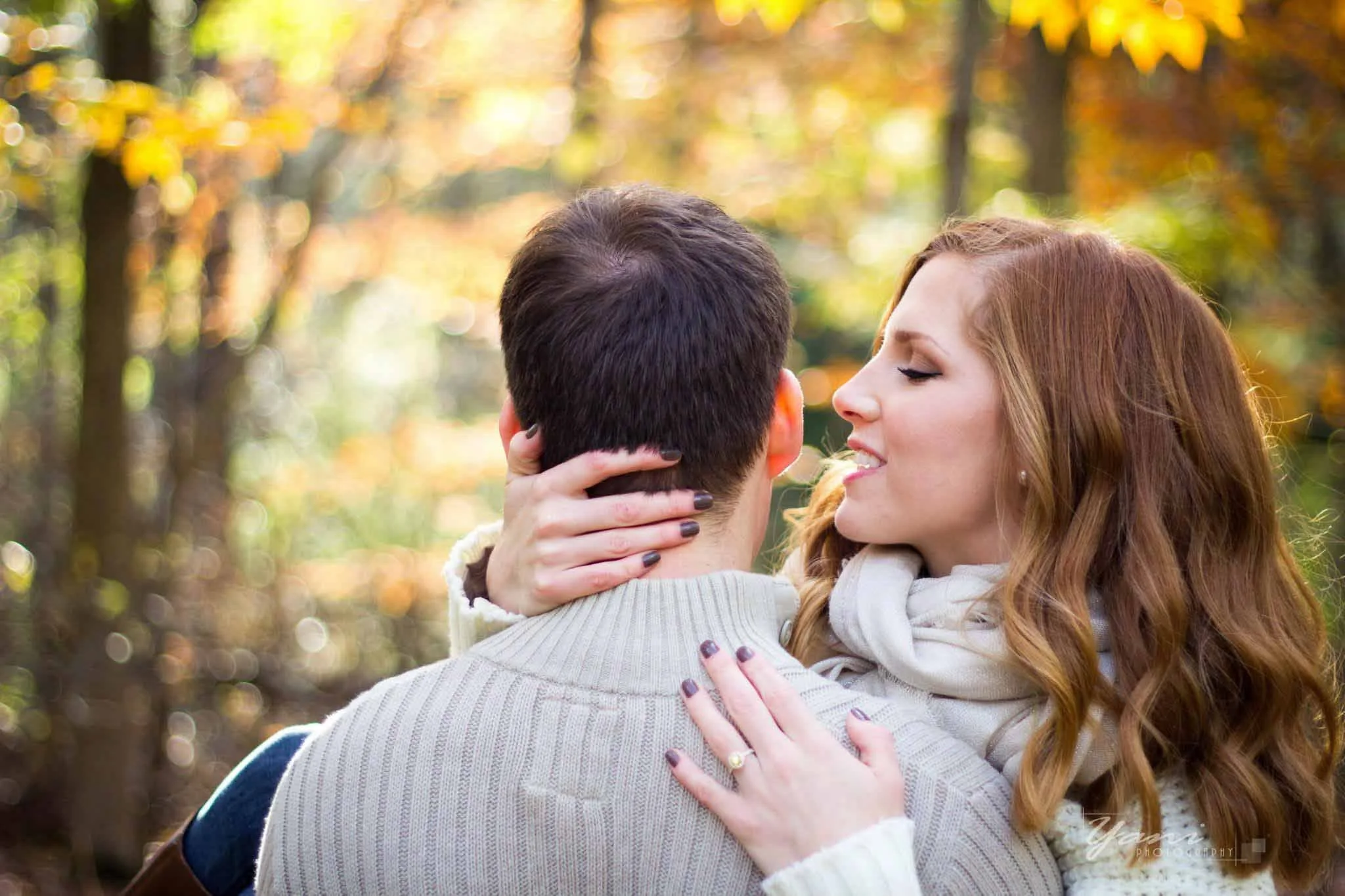 Guelph fall engagement photos.