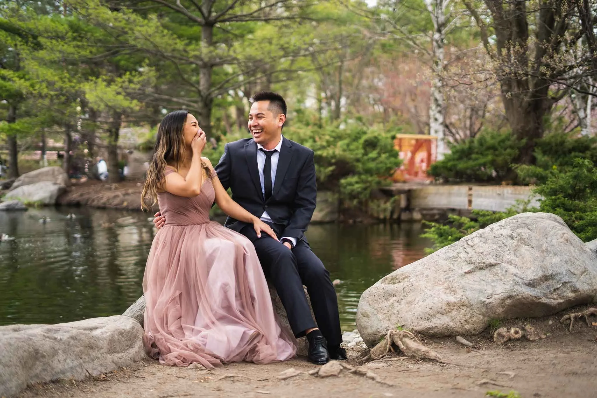 Engagement photoshoot at Kariya Park.