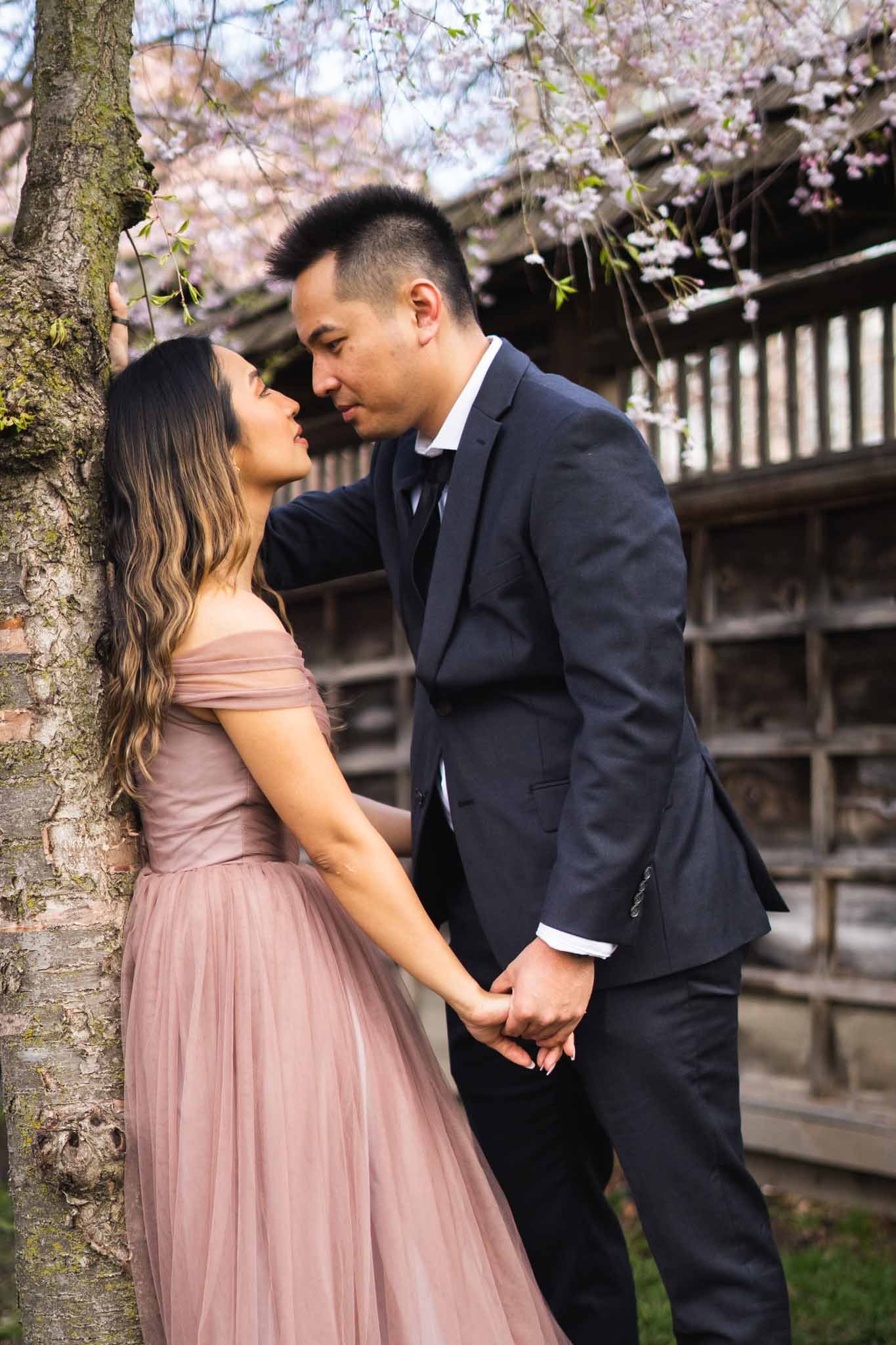 Cherry Blossoms Engagement Photoshoot Toronto Ontario-183.jpg