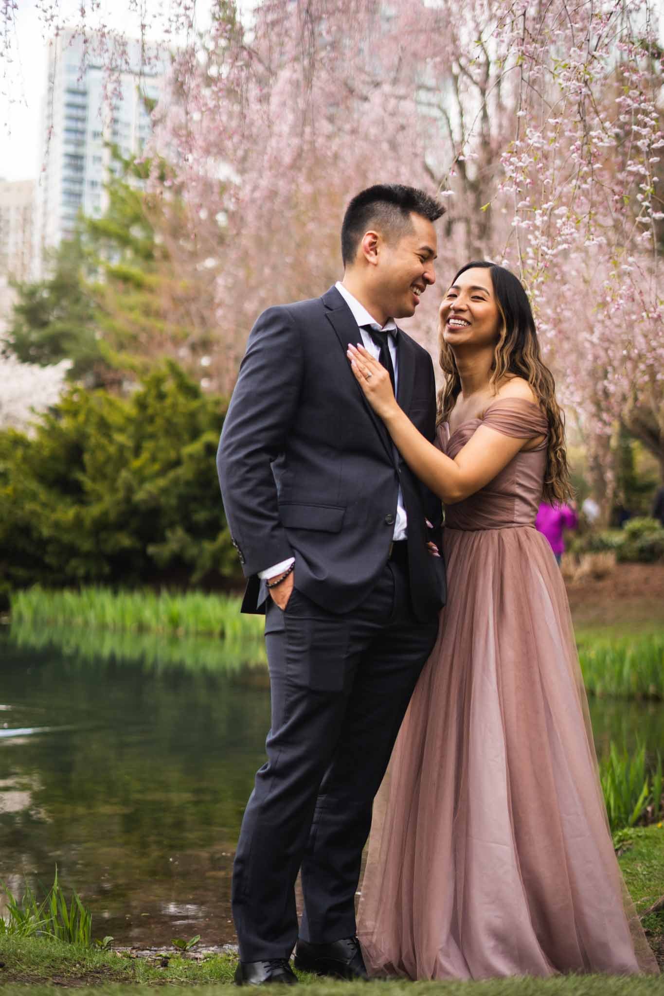 Cherry Blossoms Engagement Photoshoot Toronto Ontario-187.jpg