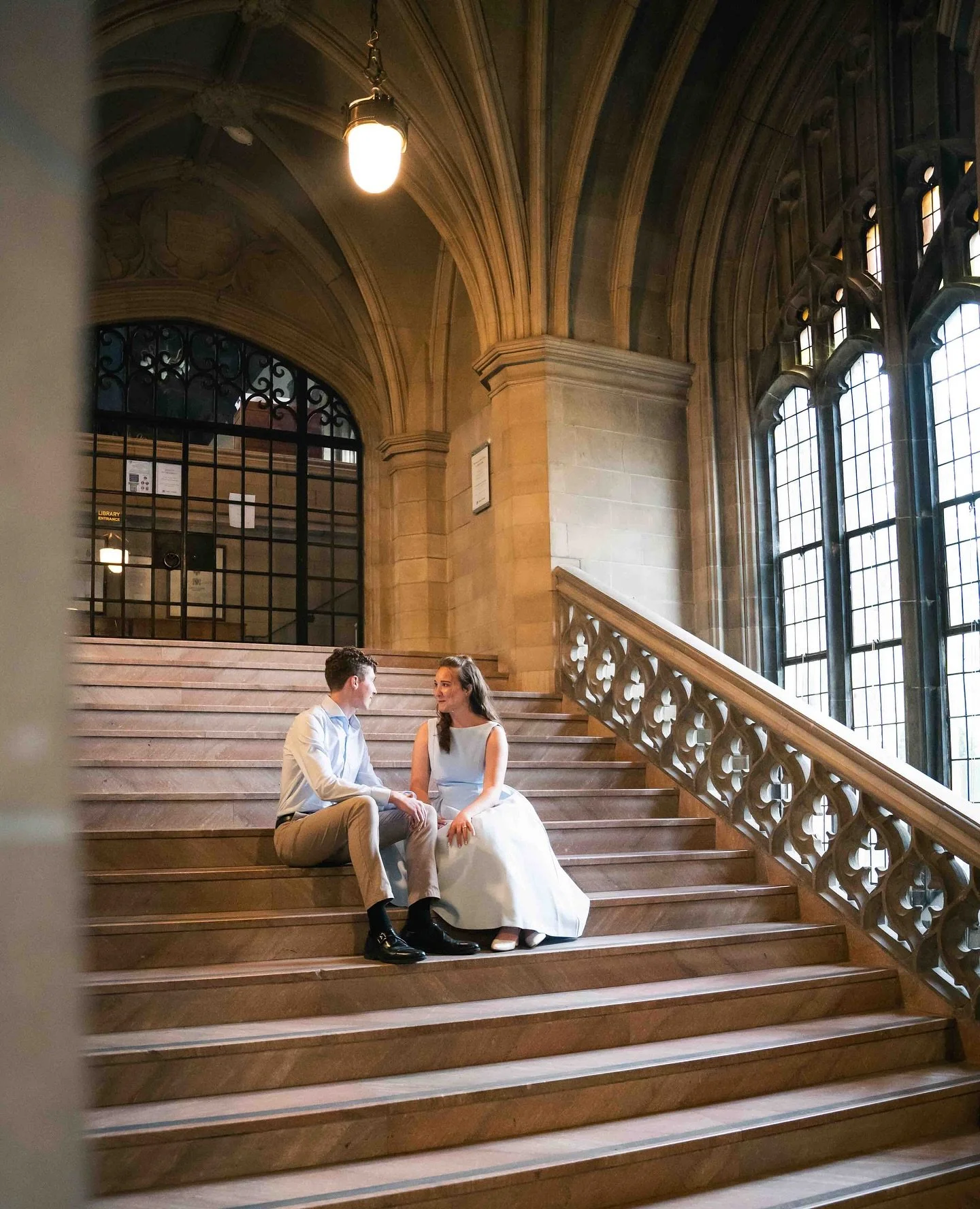 Pre wedding shoot at Knox College in Toronto #engagement #weddingphotography #torontophotographers