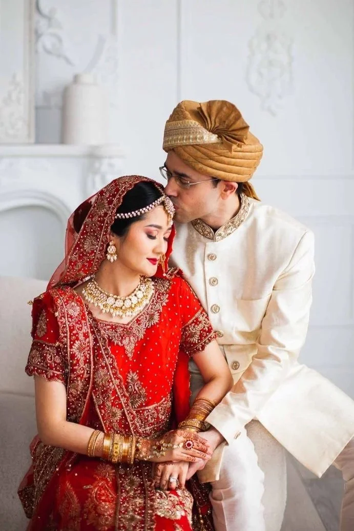 Toronto South Asian Wedding Photography Studio Portraits