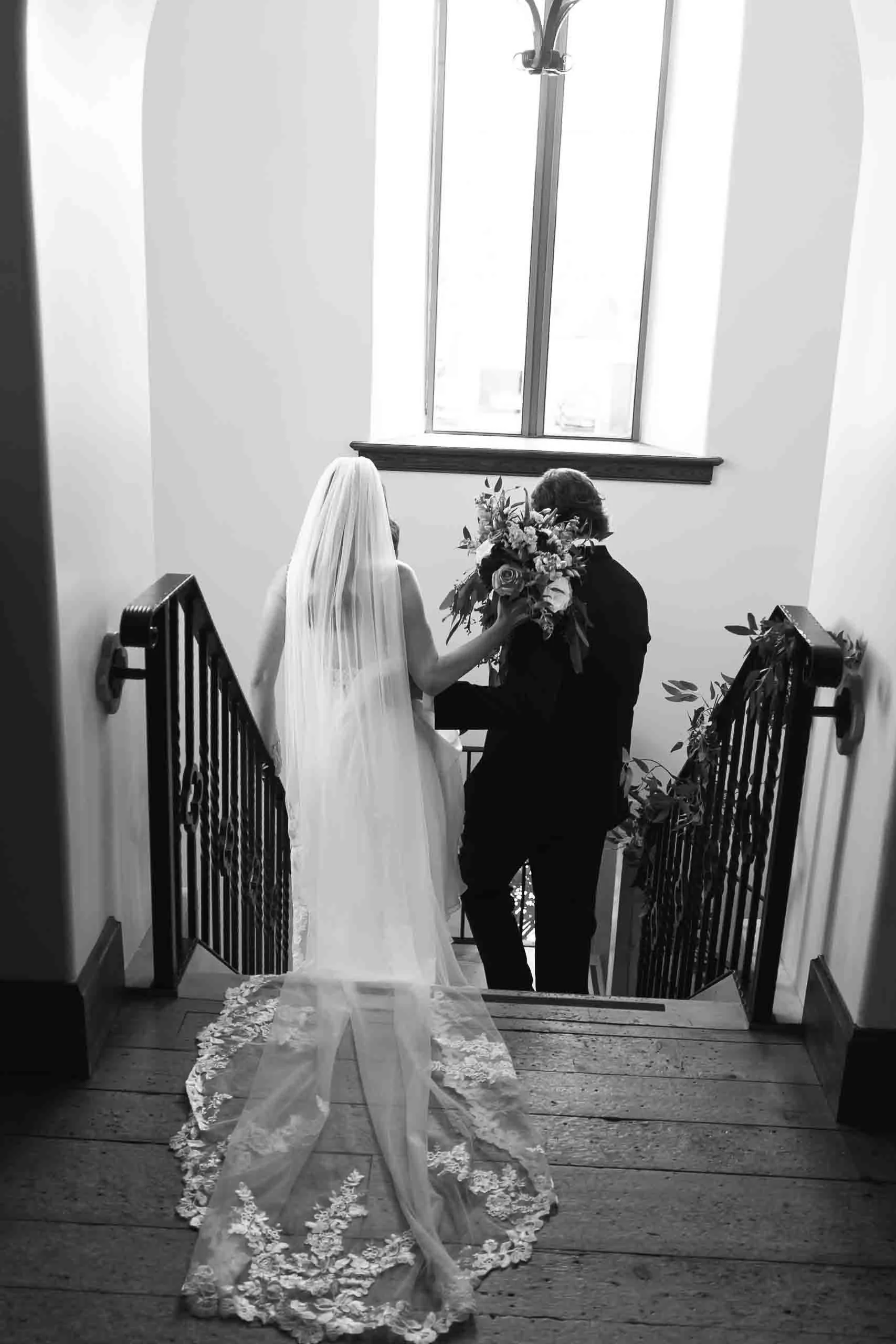 Hauser Hall wedding ceremony photography