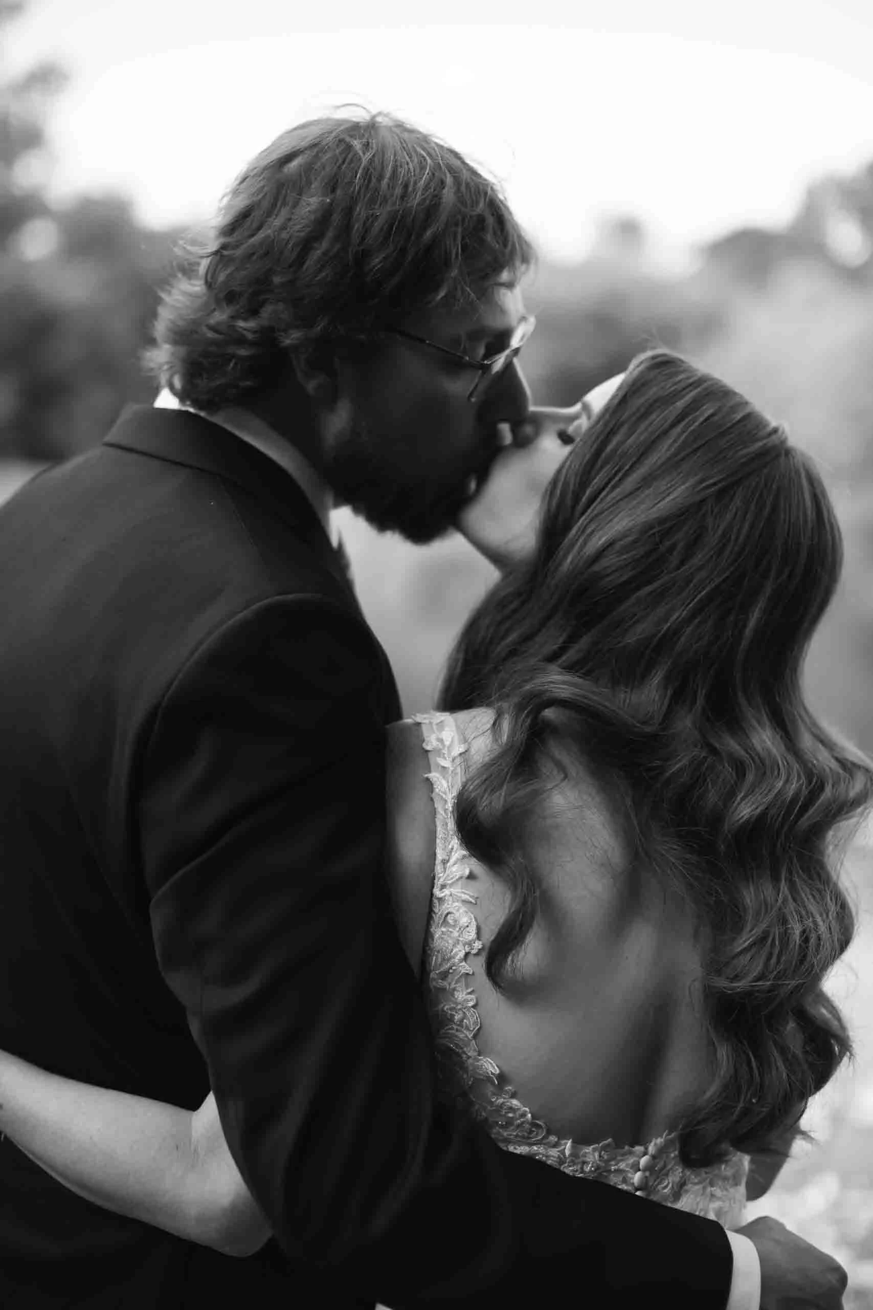 Bride and groom wedding portraits
