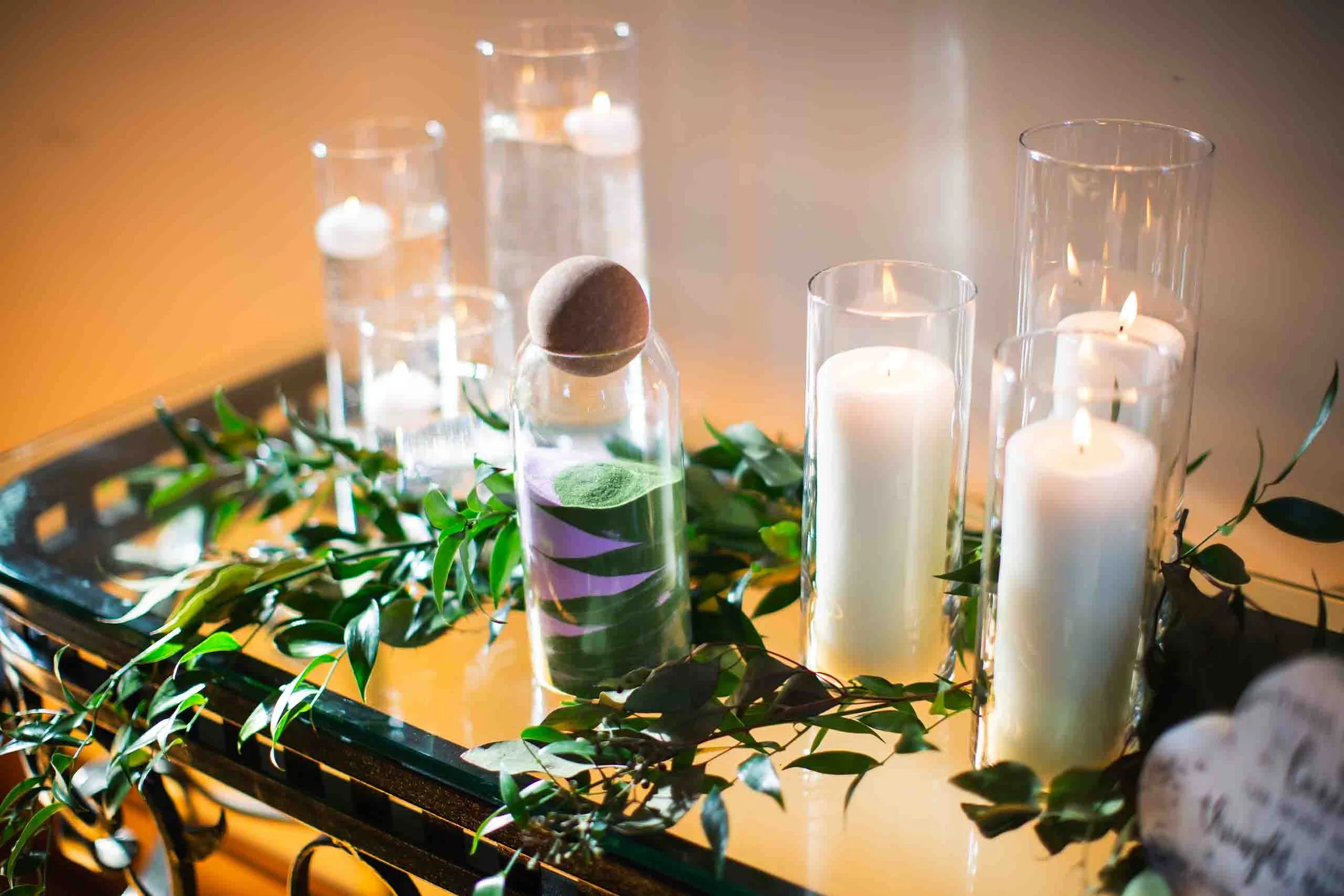 Wedding reception at Hauser Hall