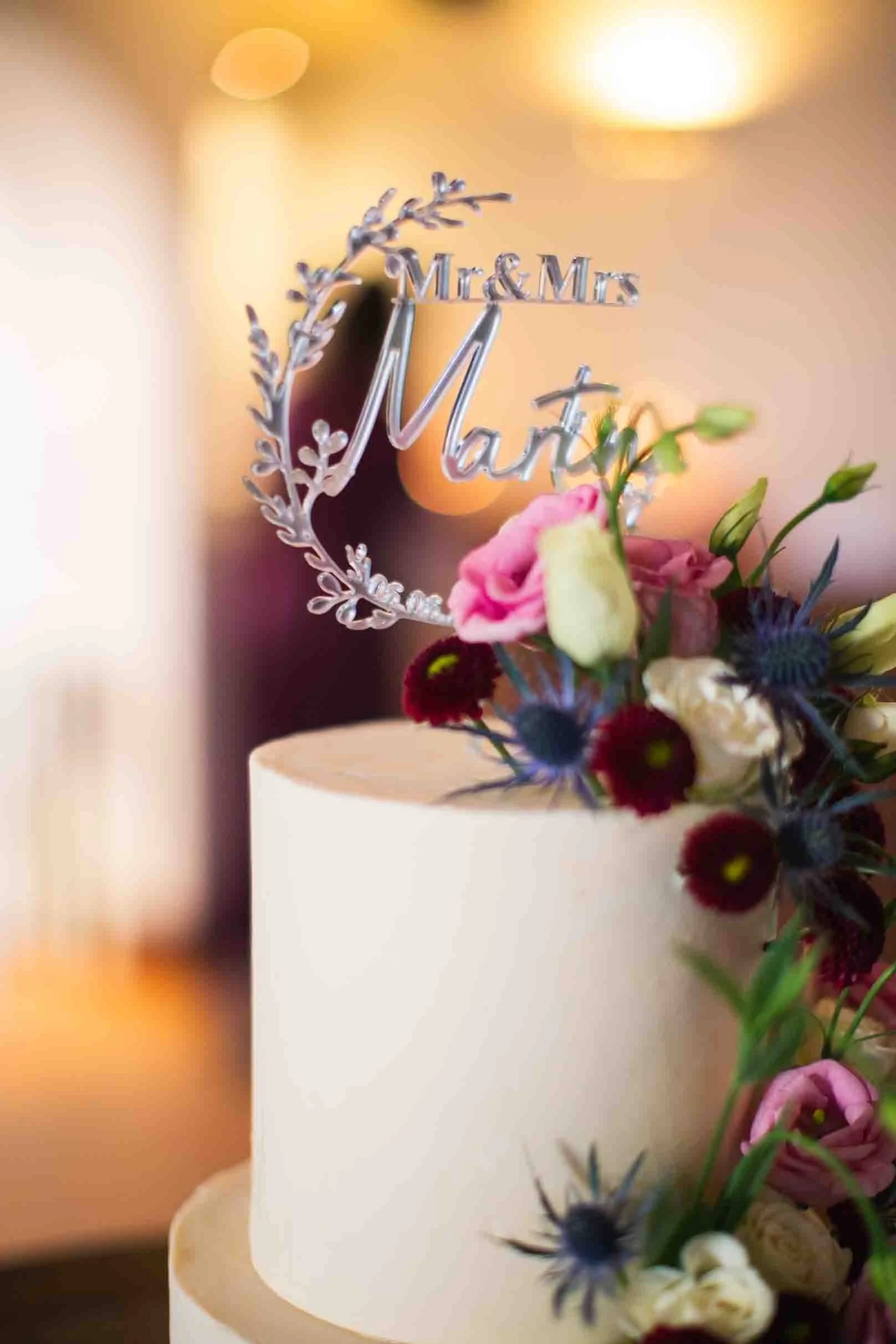 Reception details at Hauser Hall