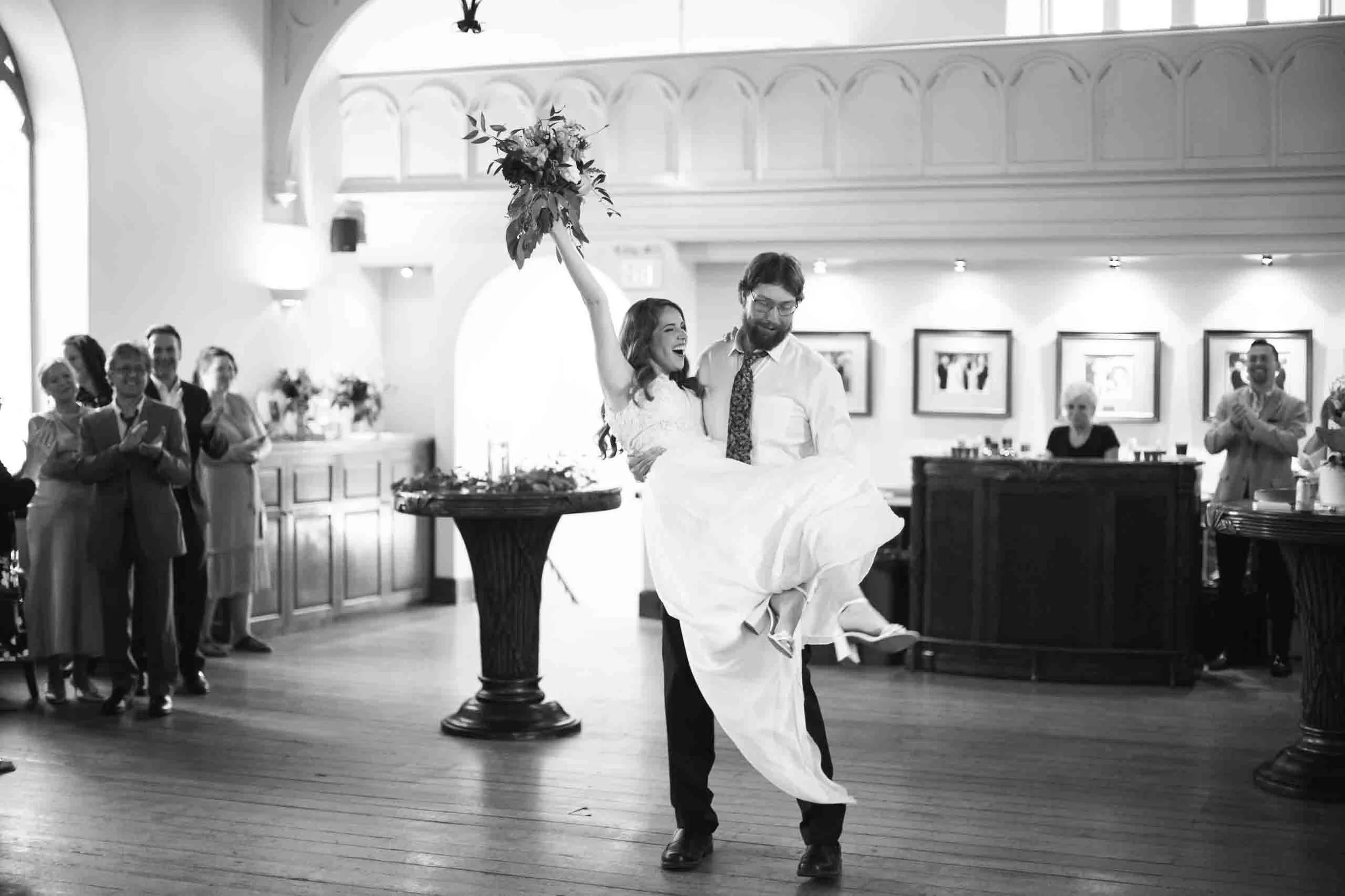 First dance at Hauser Hall