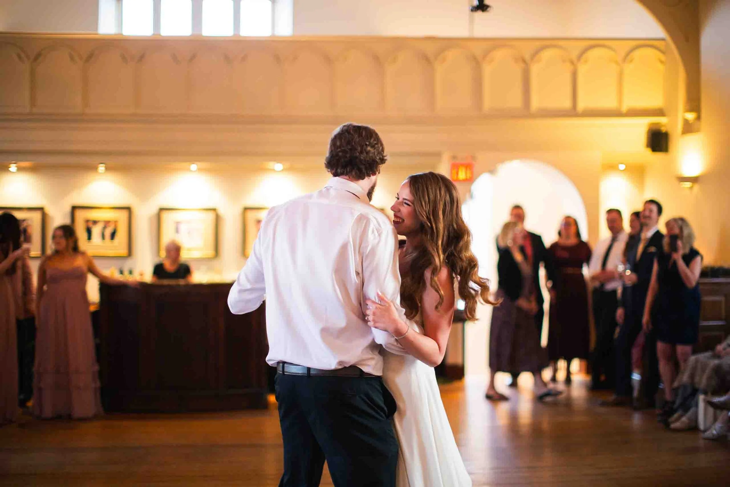 First dance at Hauser Hall