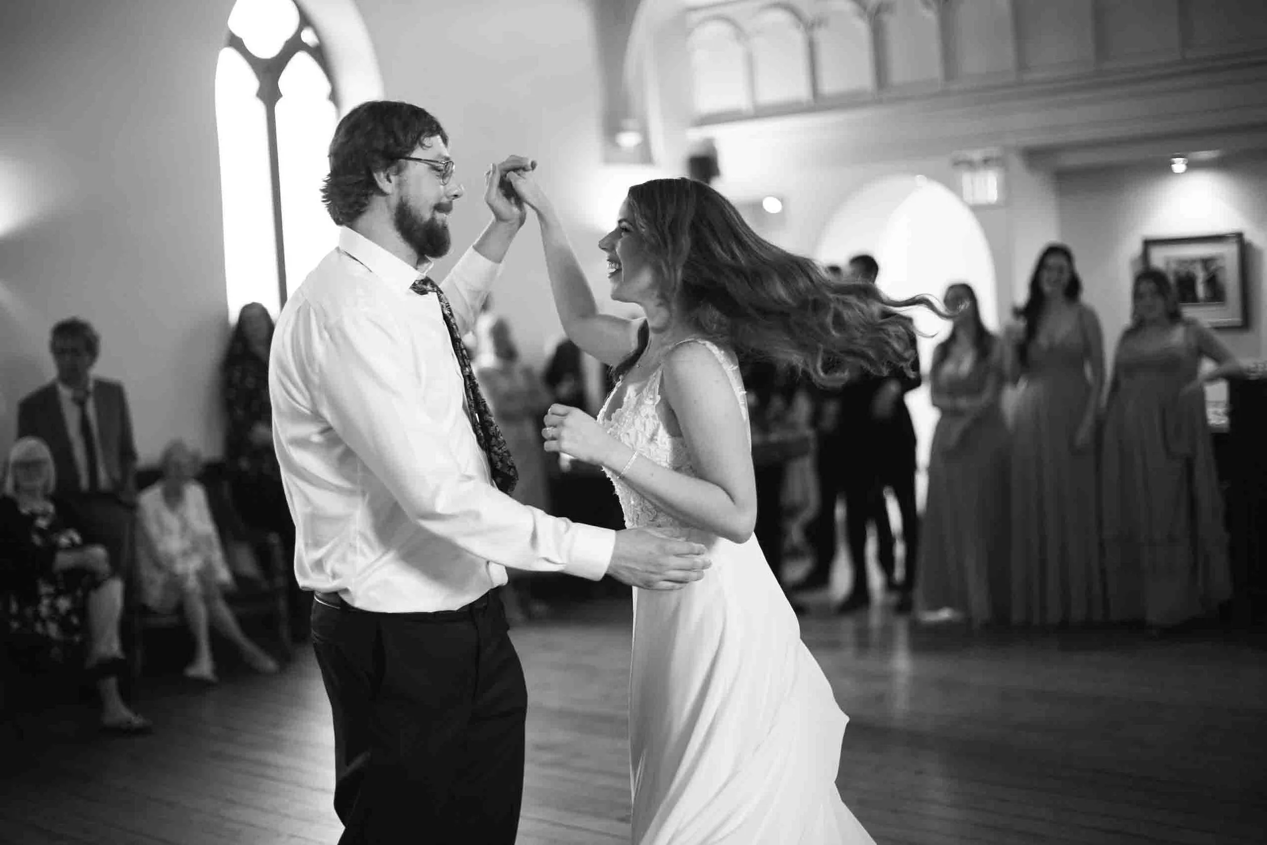 First dance at Hauser Hall