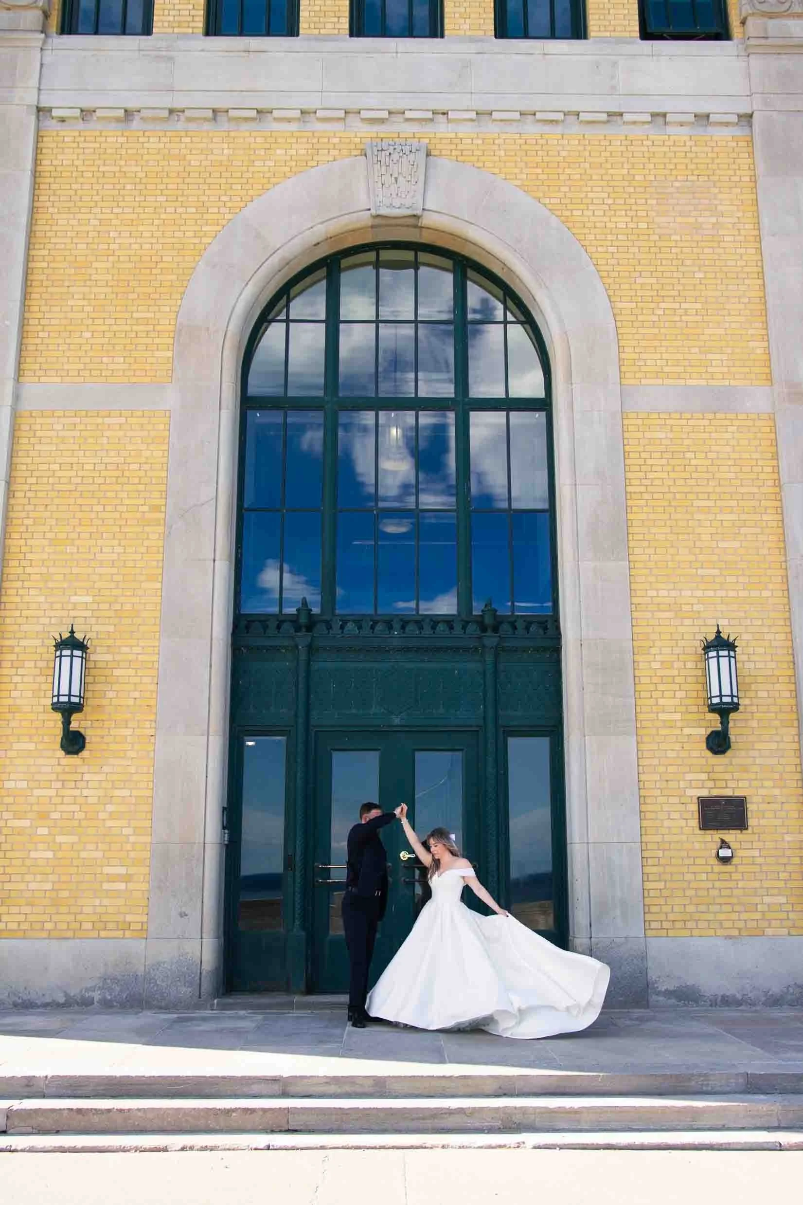 RC Harris Water Treatment Plant Wedding Photography | Toronto Ontario