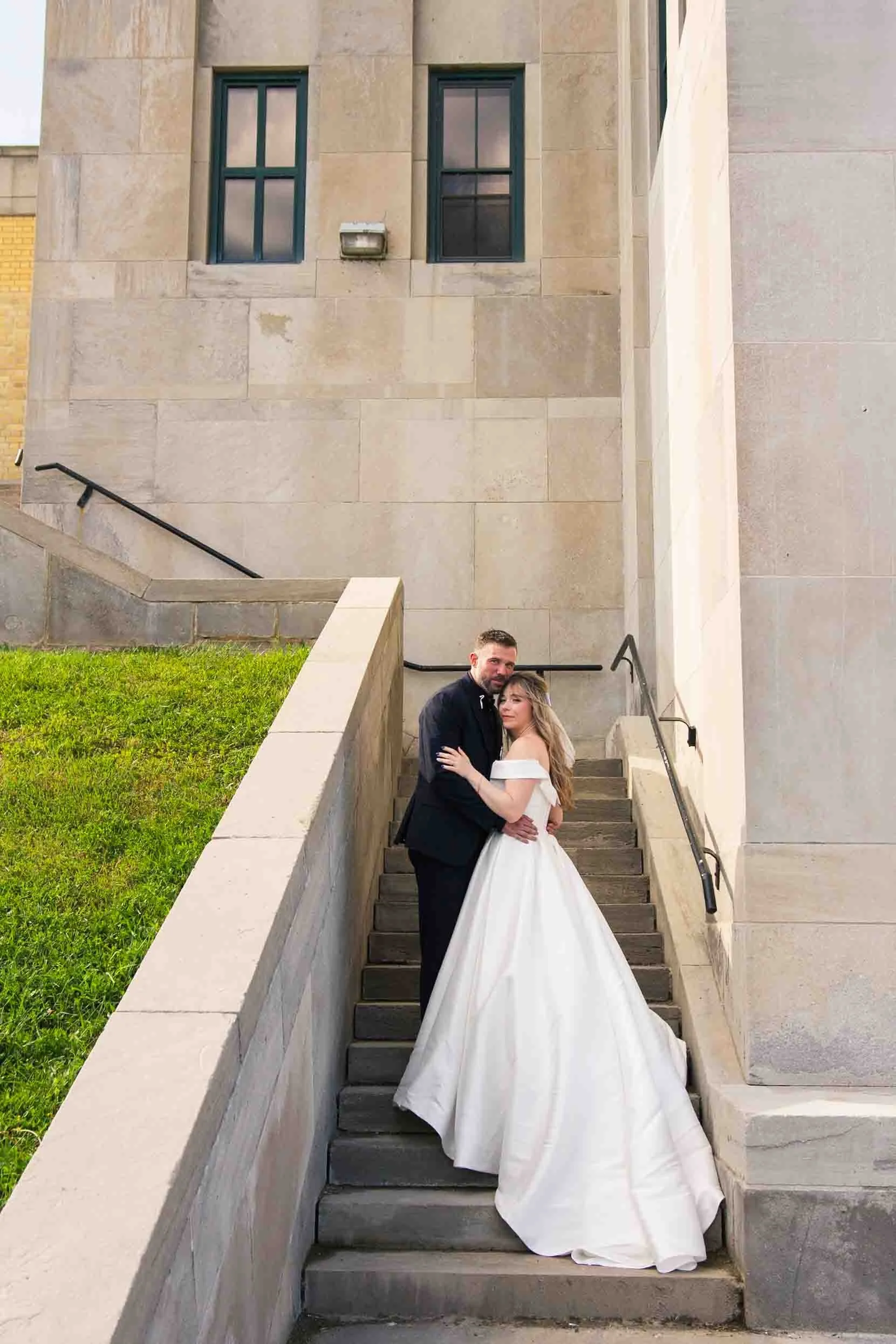 RC Harris Water Treatment Plant Wedding Portraits | Toronto Ontario
