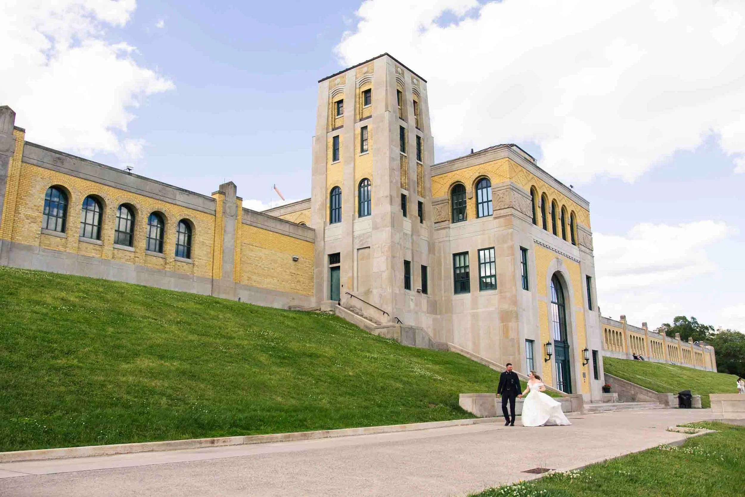 RC Harris Water Treatment Plant Wedding Photos | Toronto Ontario Wedding Photography