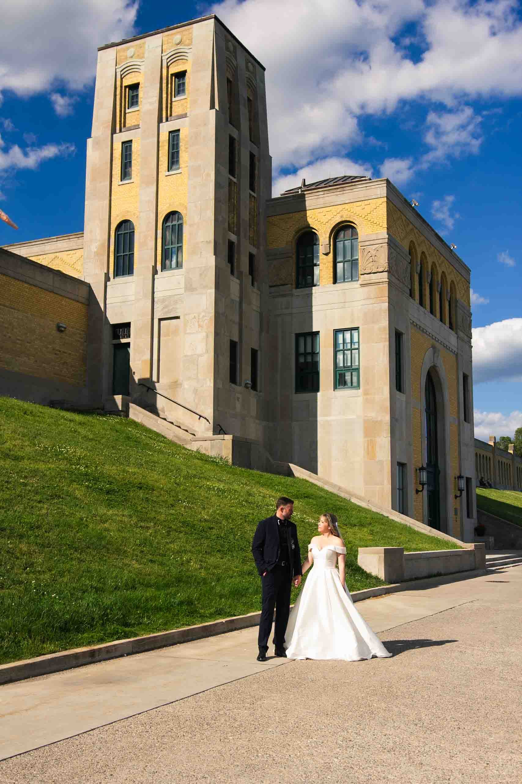 Toronto Ontario Wedding Photography at RC Harris Water Treatment Plant