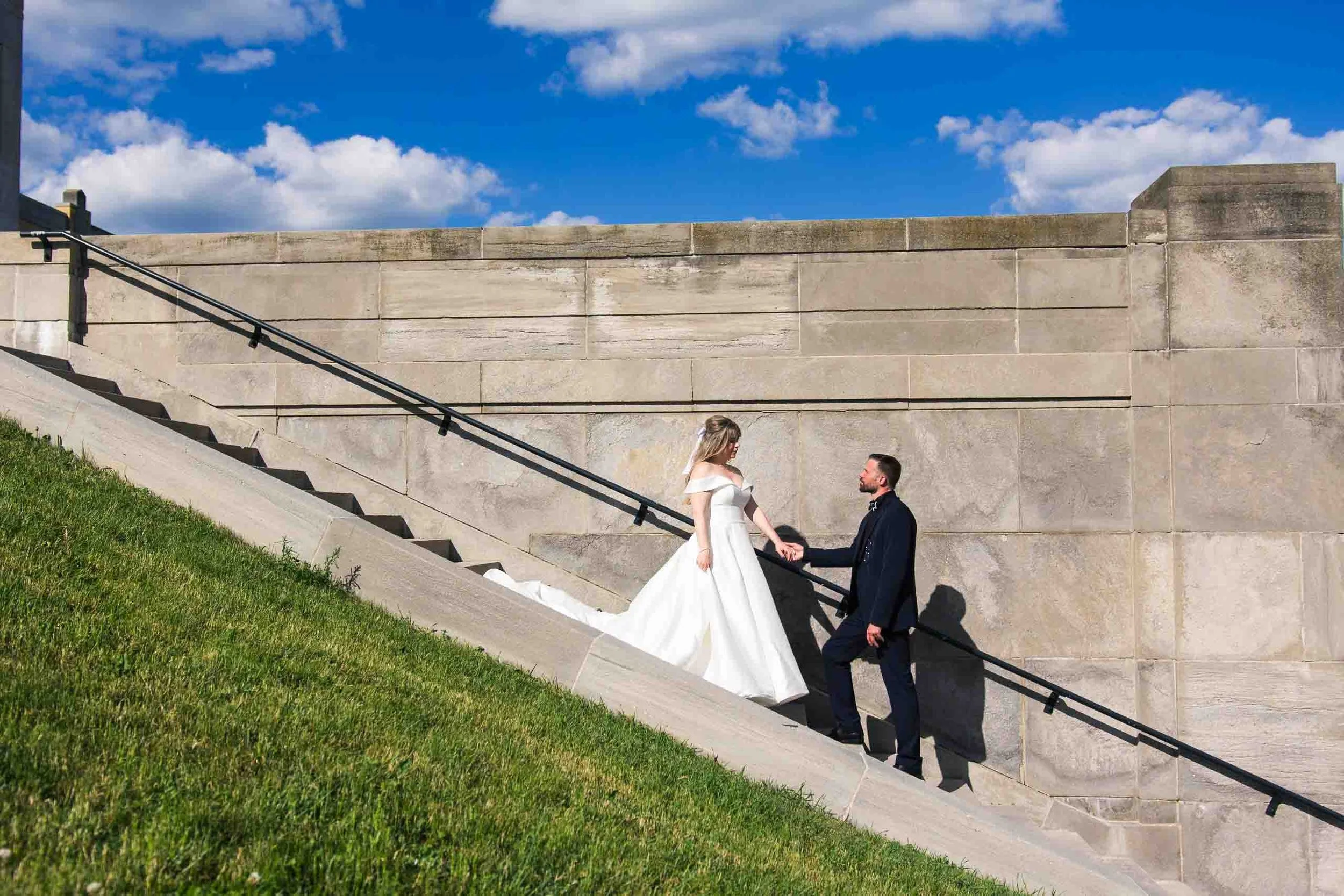 Marc &amp; Angelica | RC Harris Water Treatment Plant Wedding Photos Toronto Ontario