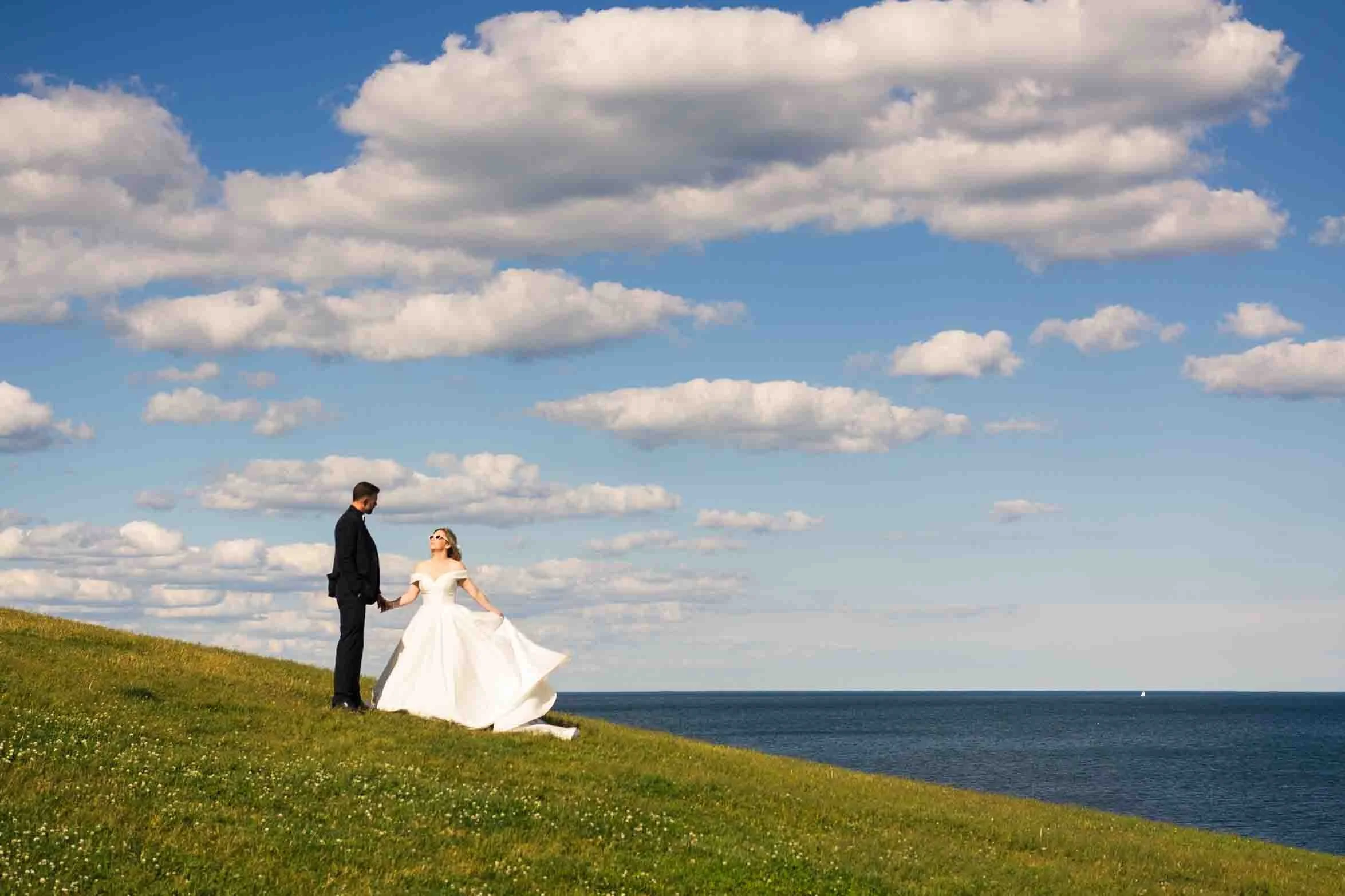 RC Harris Water Treatment Plant Wedding Photography | Toronto Ontario