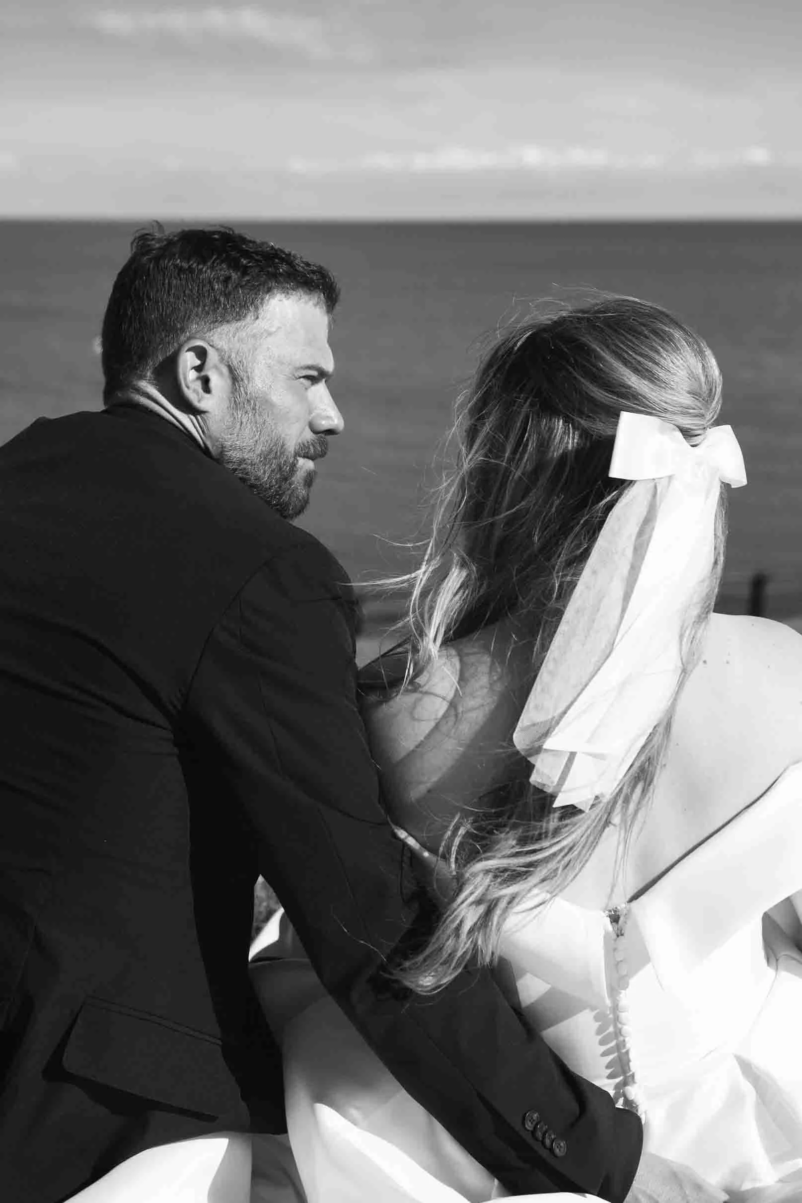 Black and White Wedding Photos | RC Harris Water Treatment Plant Toronto Ontario