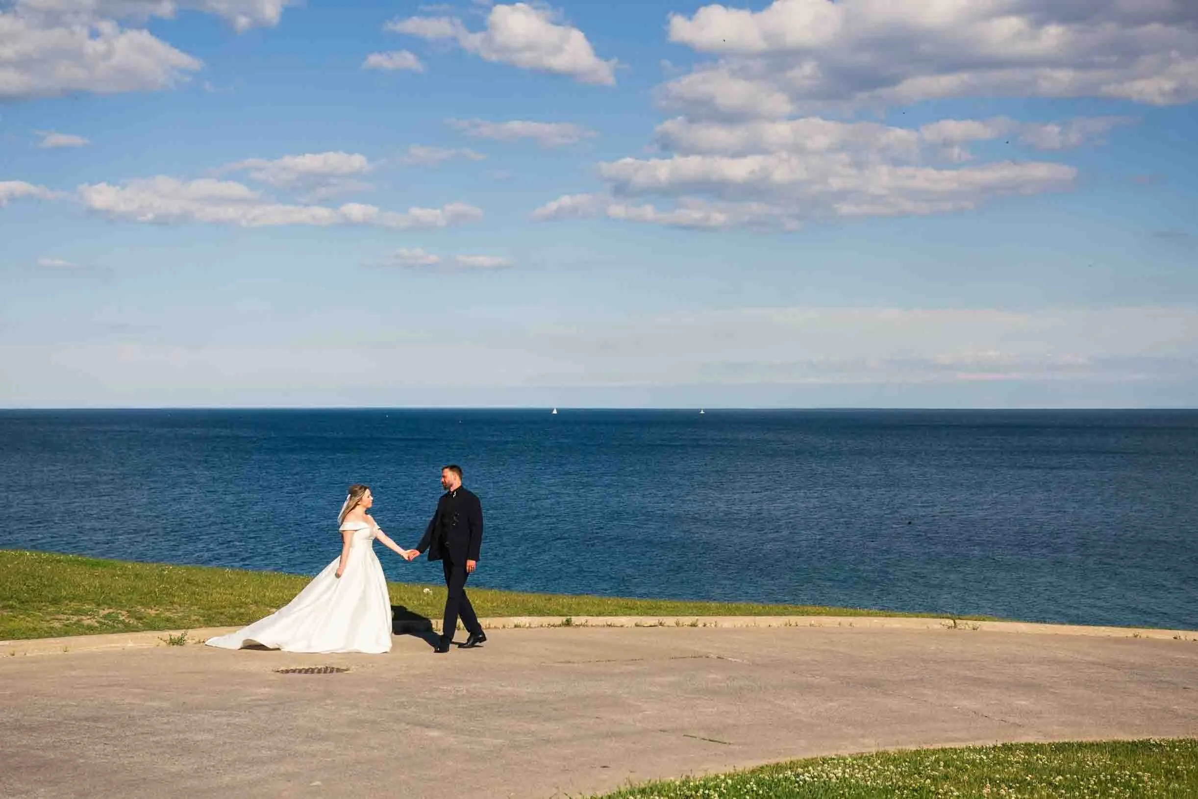 RC Harris Water Treatment Plant Wedding Photography | Toronto Ontario