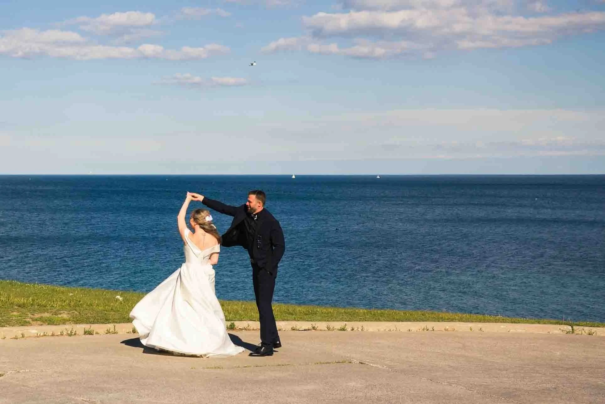 Toronto Ontario Wedding Photography at RC Harris Water Treatment Plant