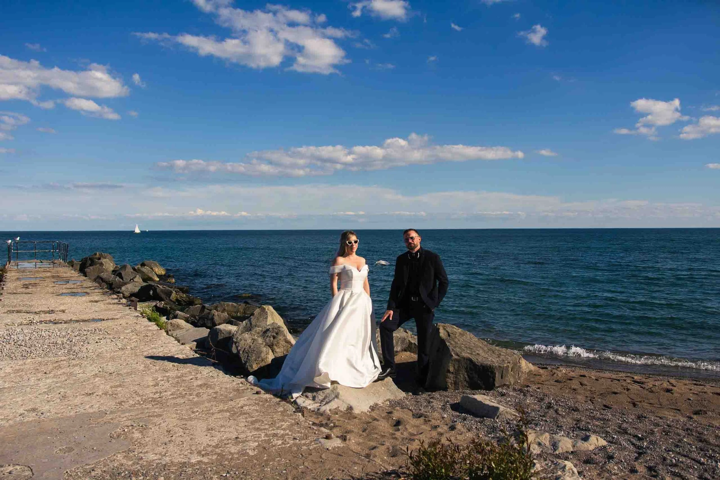 RC Harris Water Treatment Plant Wedding Photos | Toronto Ontario Wedding Photographer