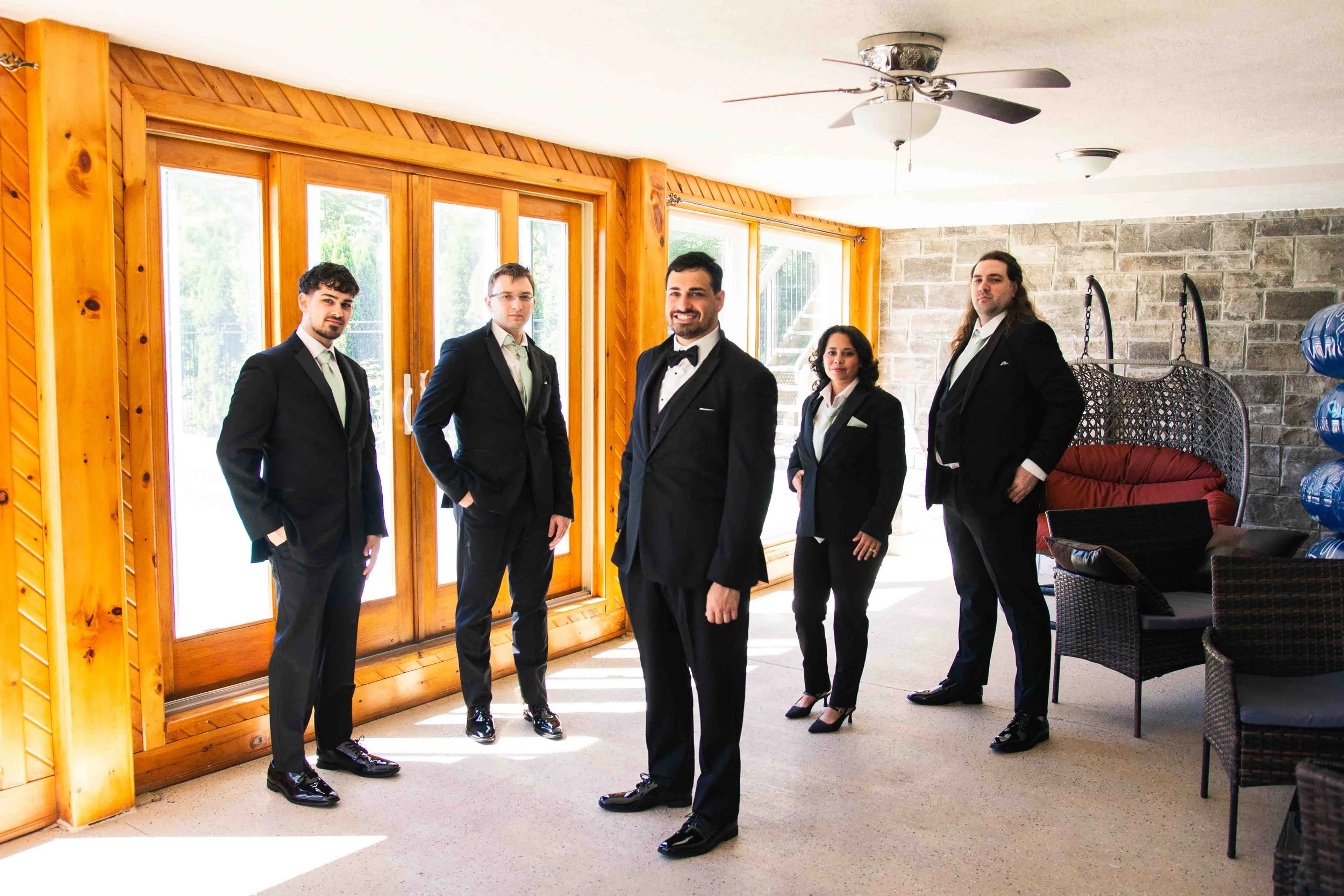 Getting Ready Wedding Photography Airbnb Cambridge Ontario