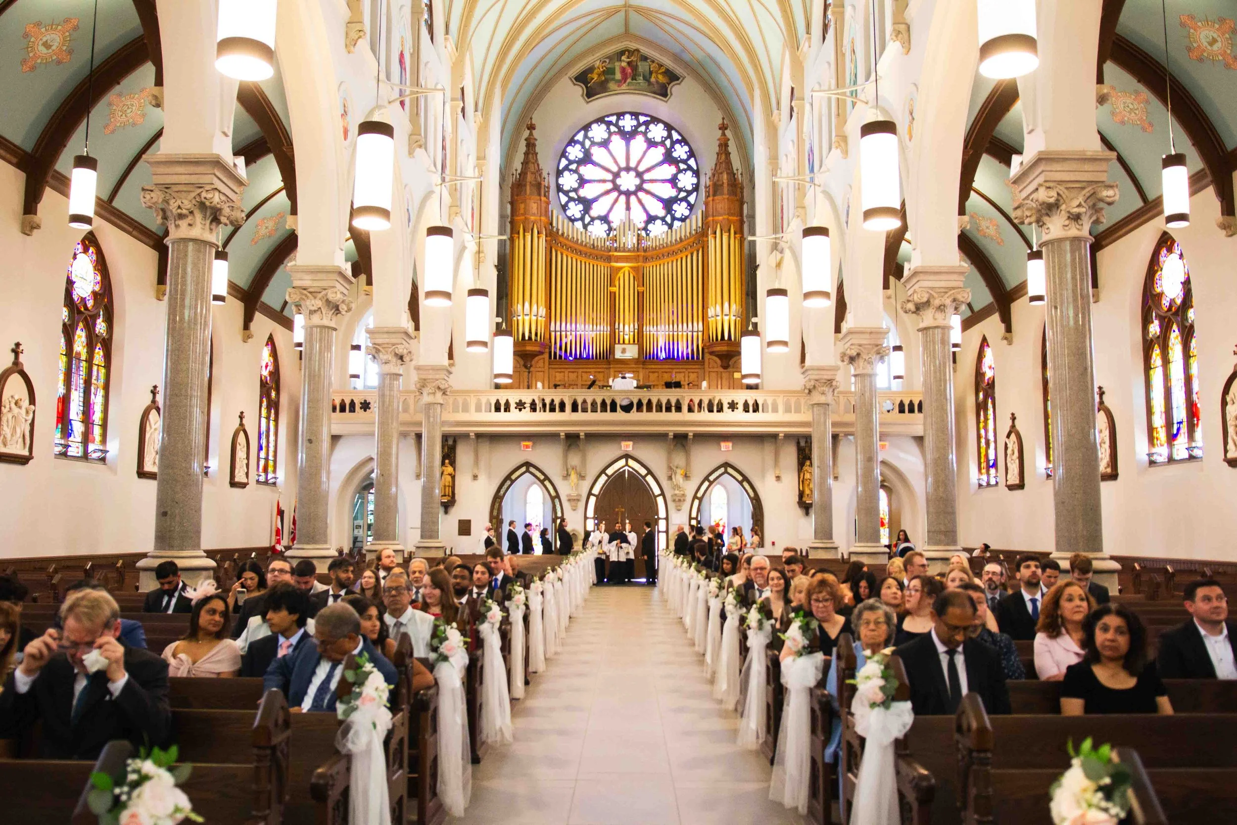 Basilica of Our Lady Immaculate Wedding Ceremony Guelph Ontario