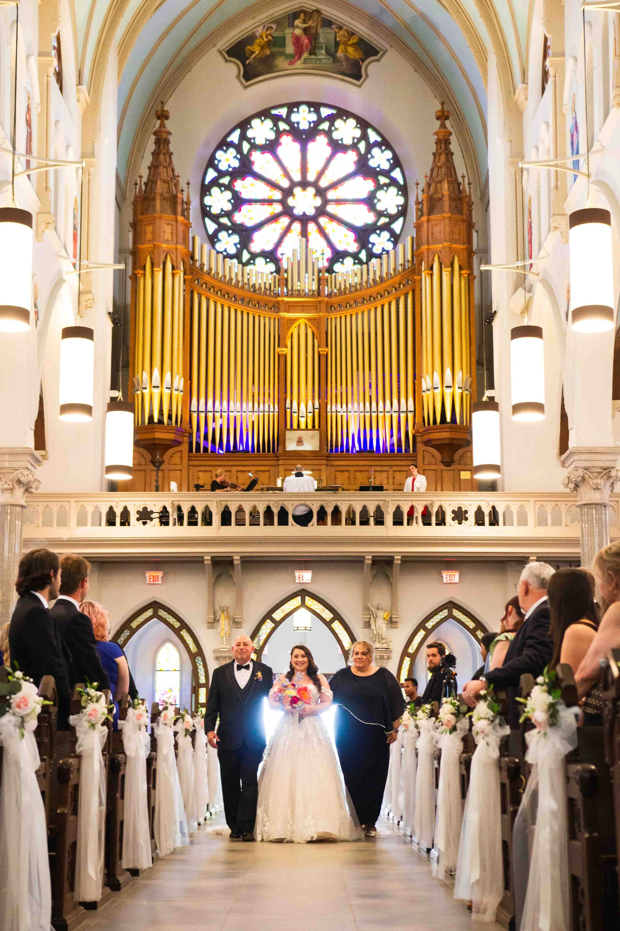 Basilica of Our Lady Immaculate Wedding Ceremony Guelph Ontario