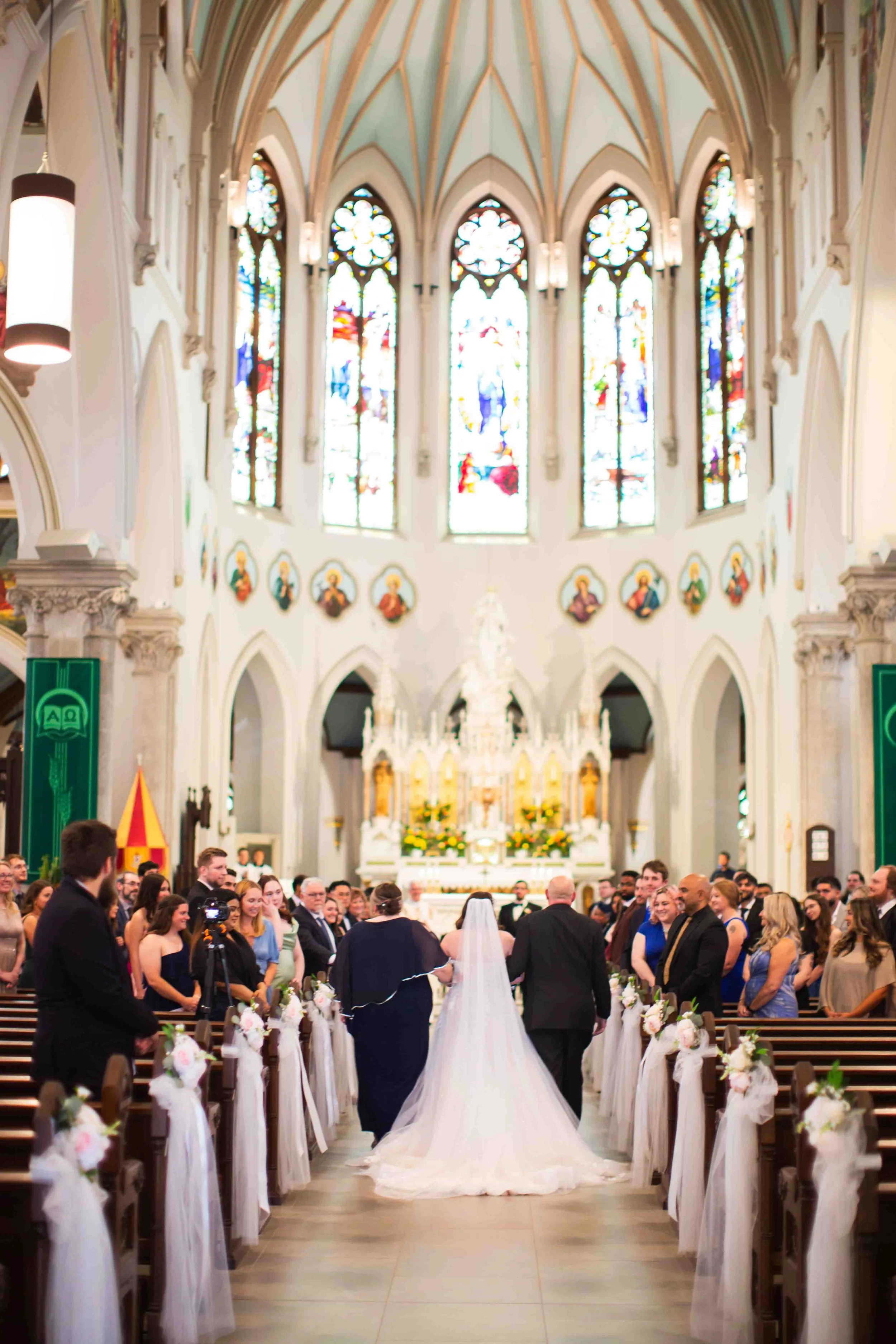 Church Wedding Ceremony Photos Basilica of Our Lady Immaculate Guelph Ontario