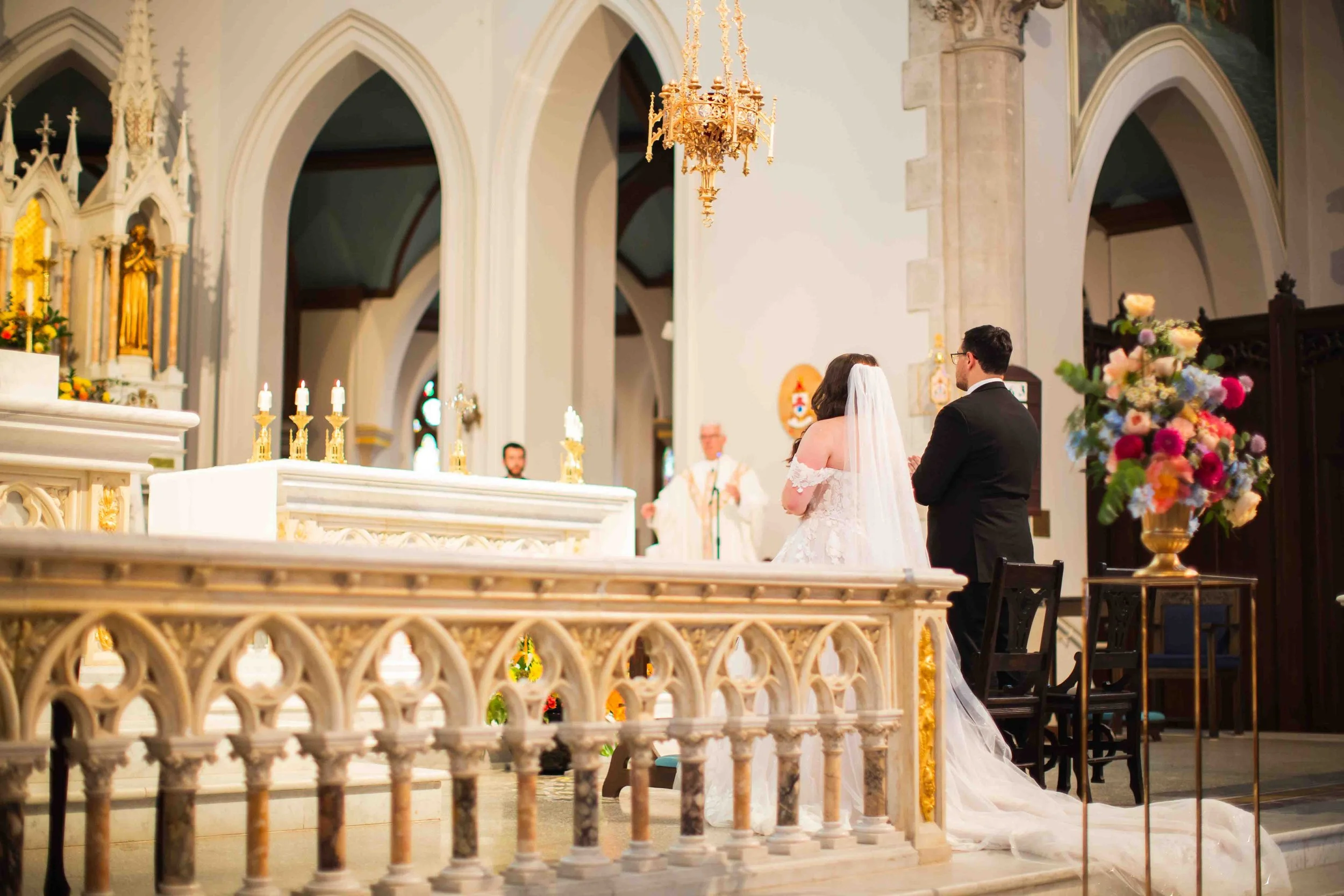 Guelph Ontario Wedding Ceremony Photography Basilica of Our Lady Immaculate