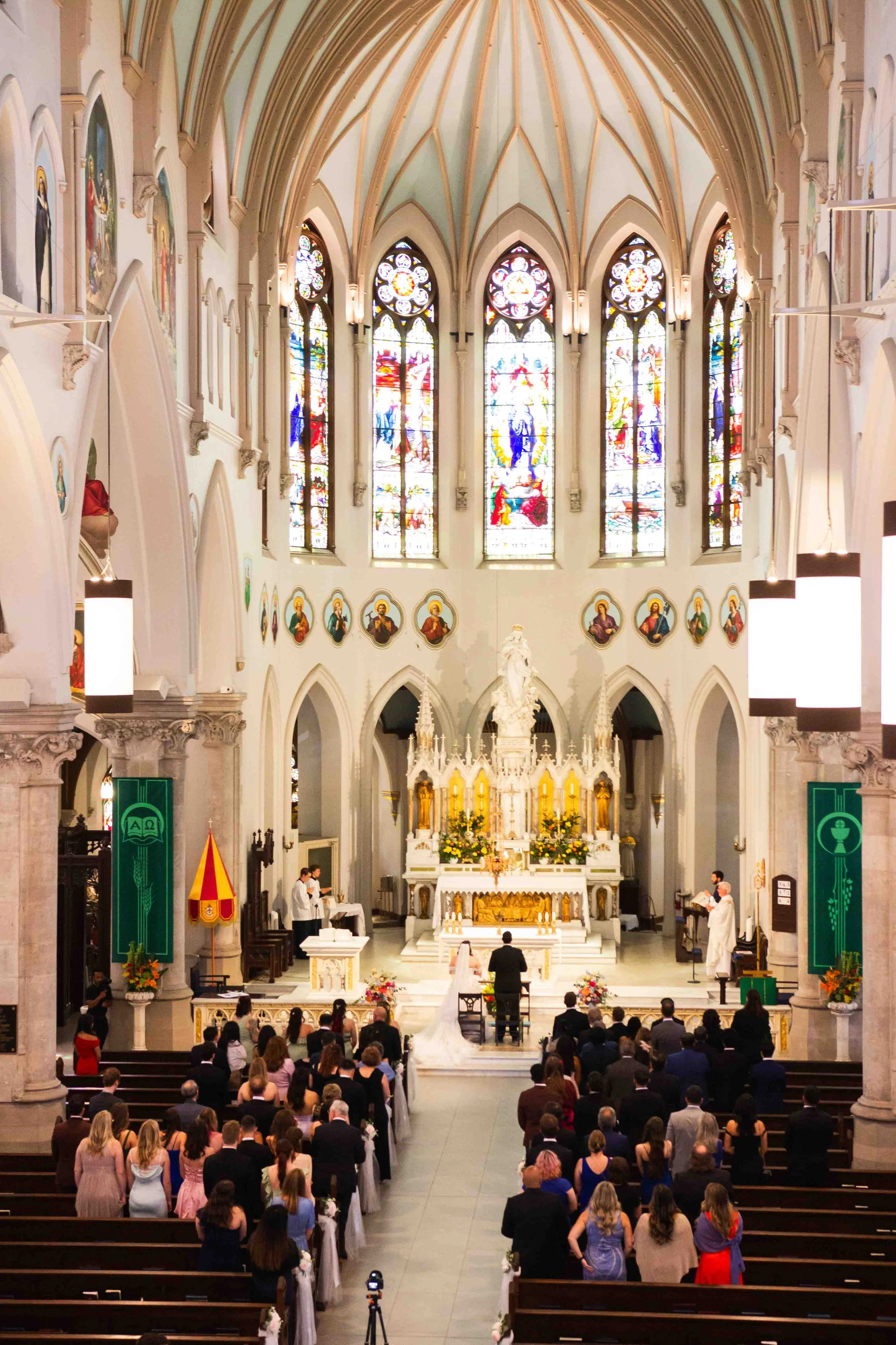 Church Wedding Ceremony Photos Basilica of Our Lady Immaculate Guelph Ontario