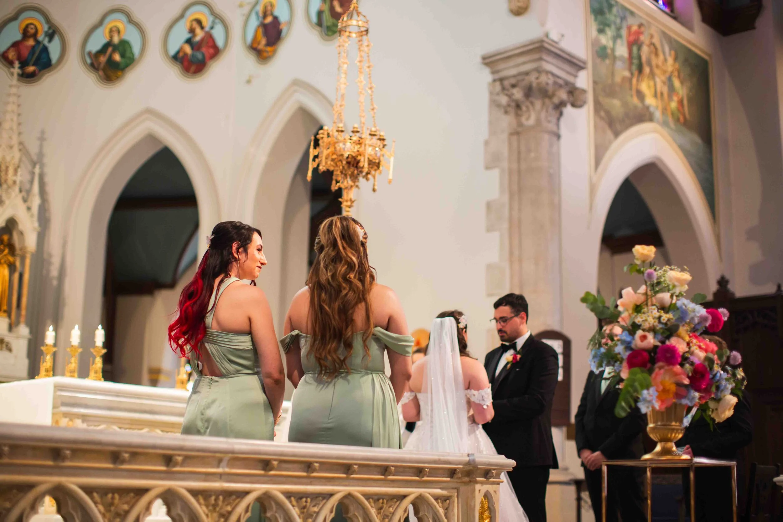 Basilica of Our Lady Immaculate Wedding Ceremony Guelph Ontario