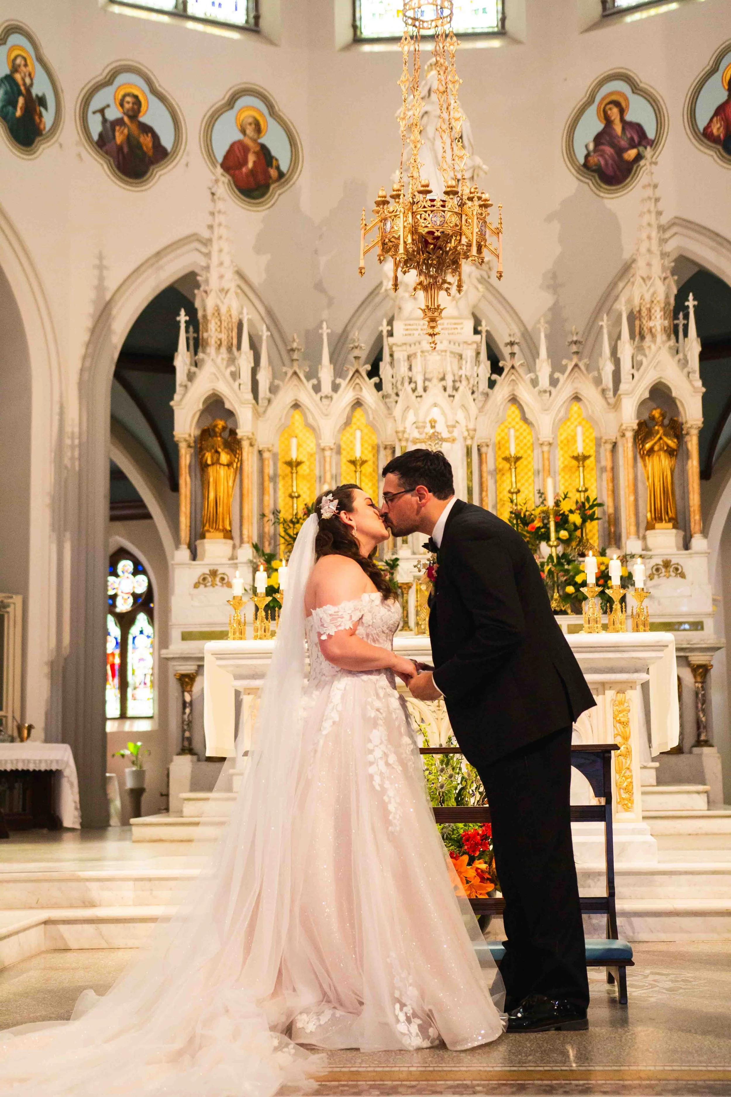 Wedding Ceremony Photography at Basilica of Our Lady Immaculate Guelph Ontario