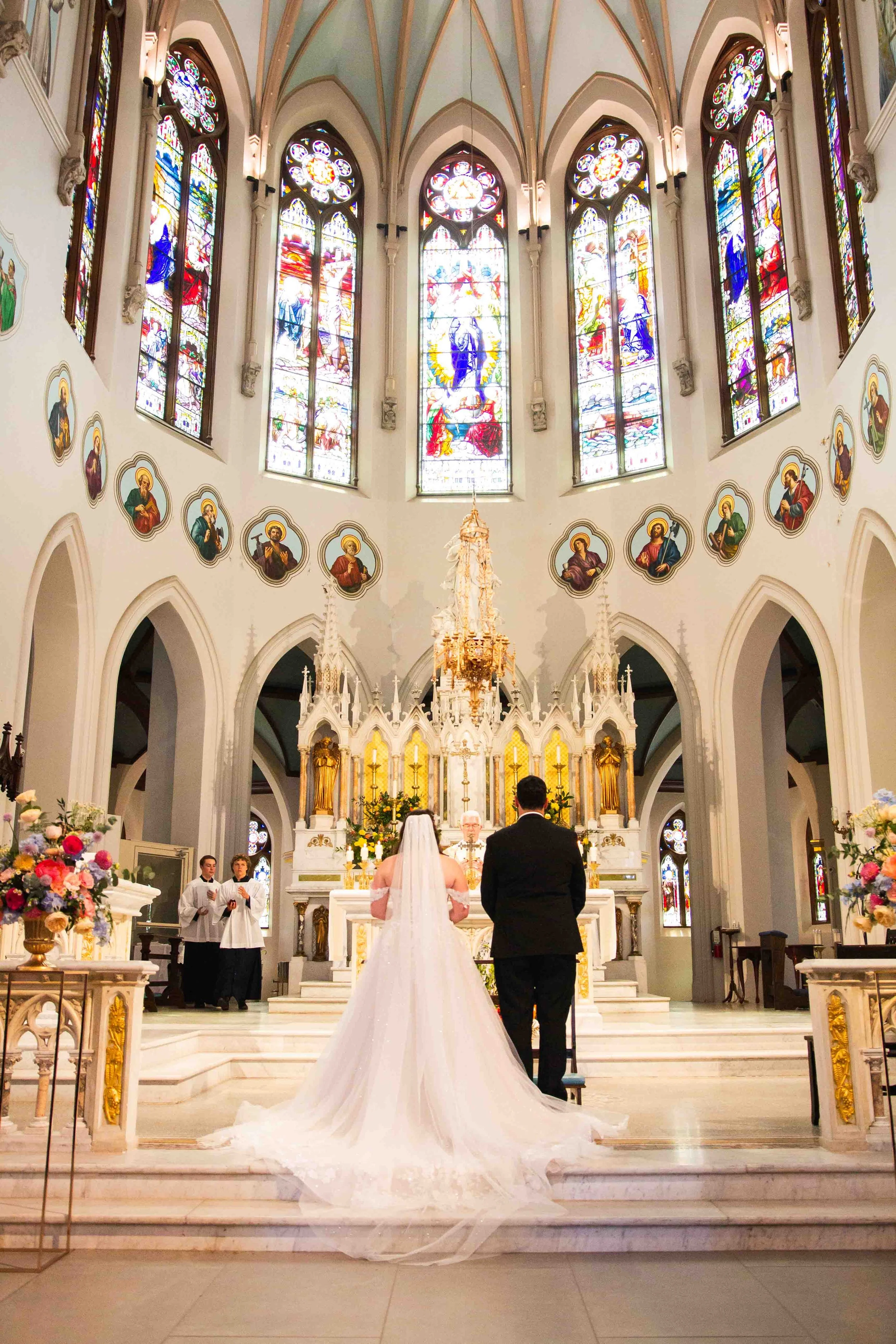 Guelph Ontario Wedding Ceremony Photography Basilica of Our Lady Immaculate