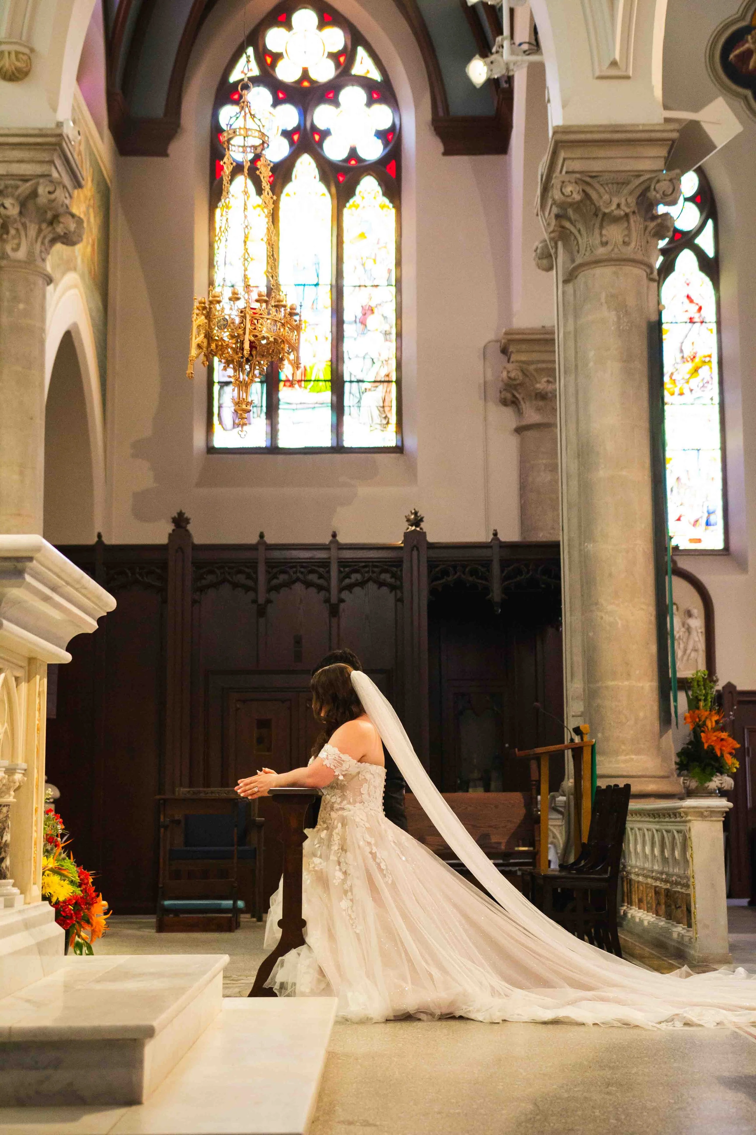 Church Wedding Ceremony Photos Basilica of Our Lady Immaculate Guelph Ontario